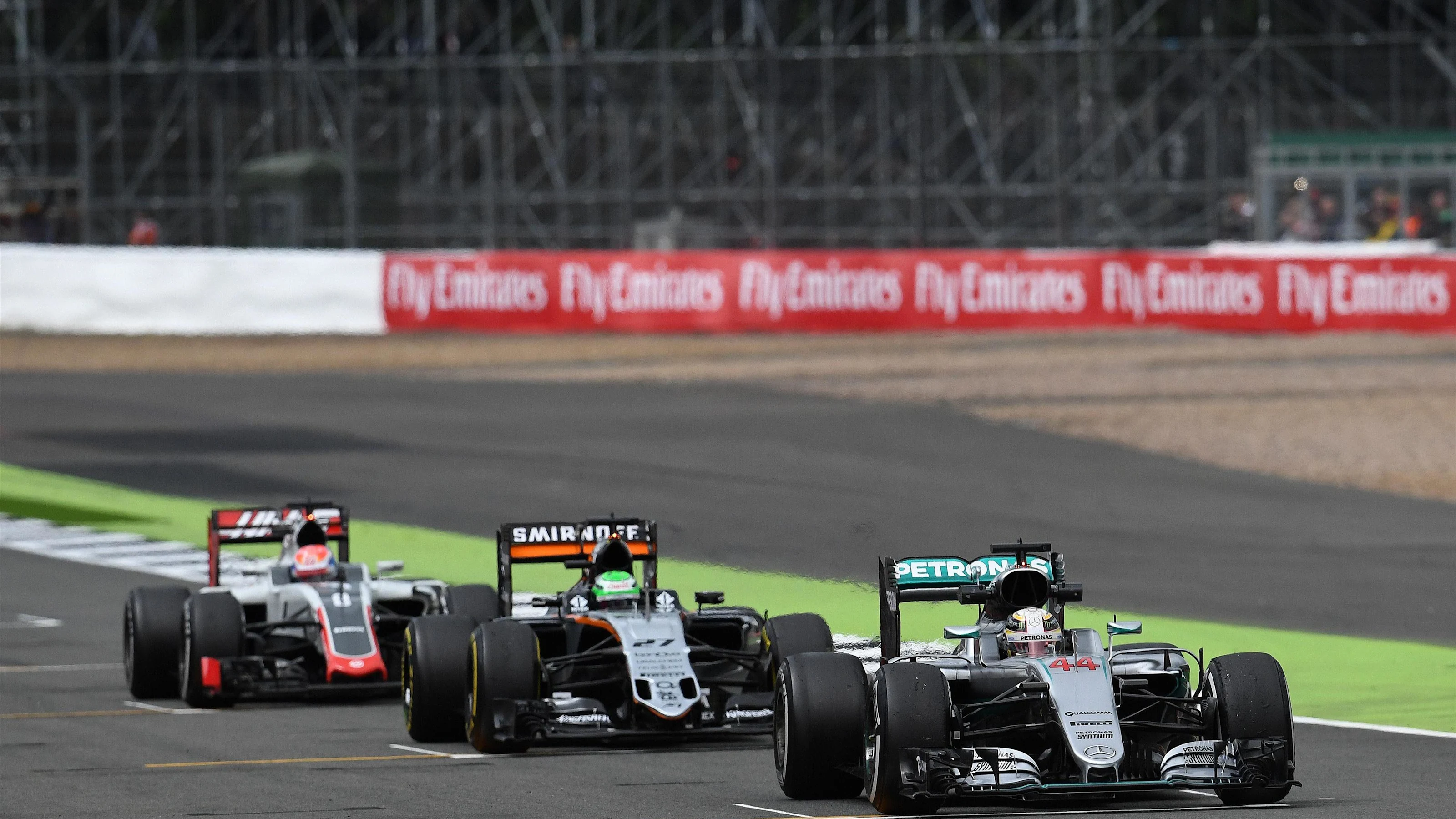 Lewis Hamilton (GBR) Mercedes-Benz F1 W07 Hybrid at Formula One World Championship, Rd10, British