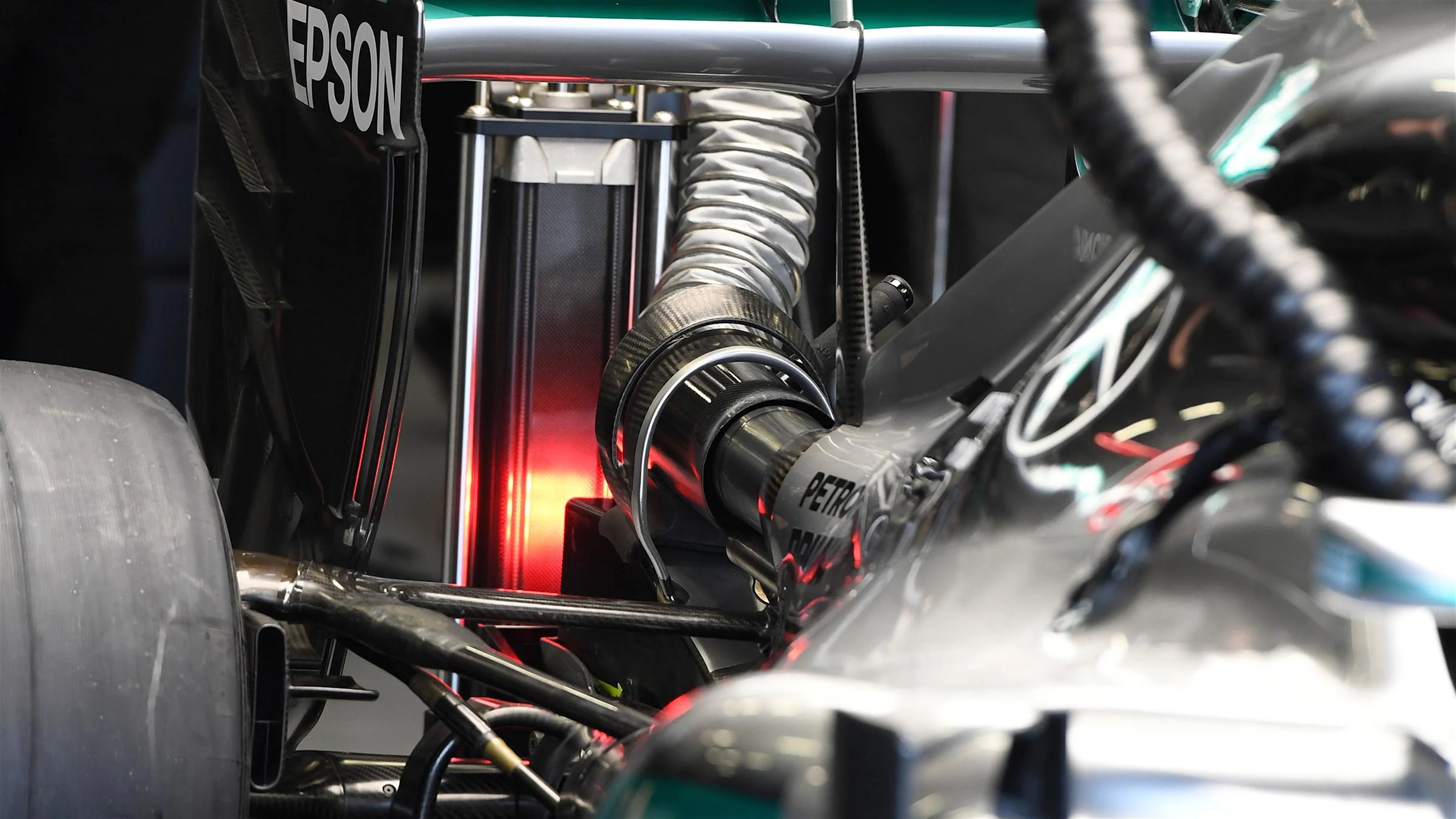 Mercedes-Benz F1 W07 Hybrid at Formula One World Championship, Rd10, British Grand Prix, Practice,