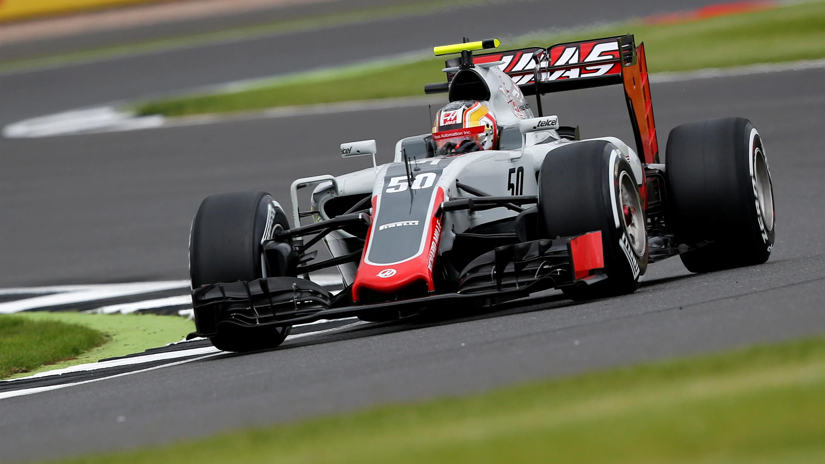 Charles Leclerc (MON) Haas VF-16 at Formula One World Championship, Rd10, British Grand Prix,