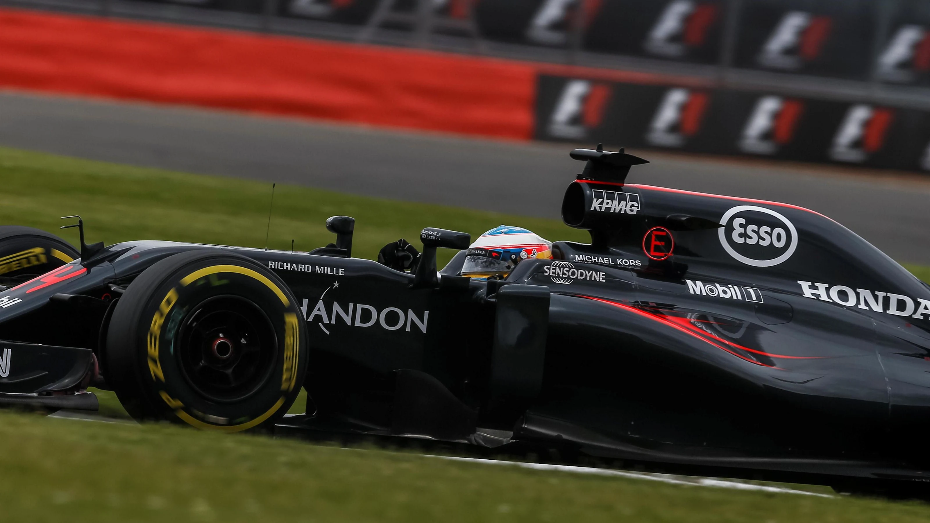 Fernando Alonso (ESP) McLaren MP4-31 at Formula One World Championship, Rd10, British Grand Prix,