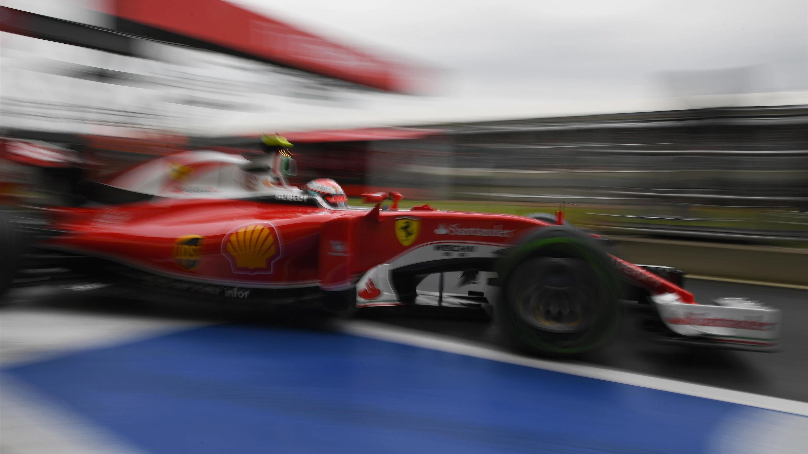 Kimi Raikkonen (FIN) Ferrari SF16-H at Formula One World Championship, Rd10, British Grand Prix,