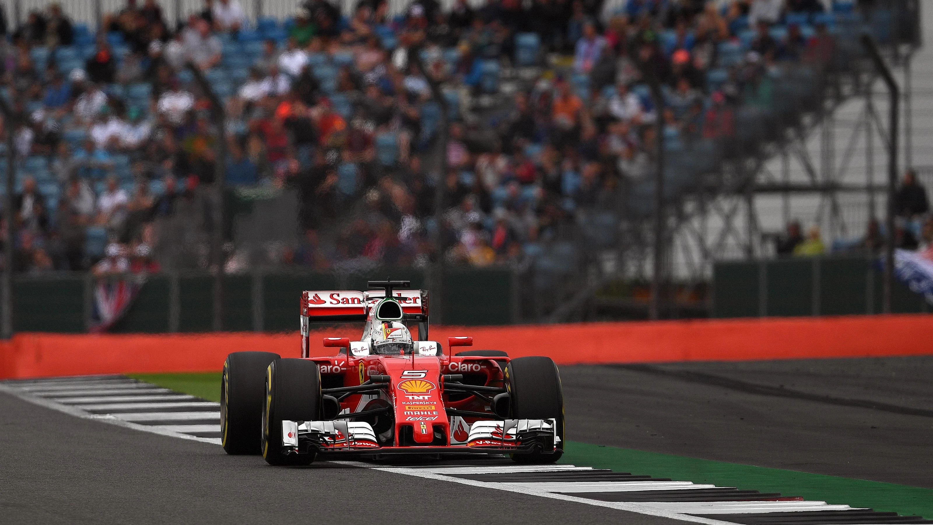 Sebastian Vettel (GER) Ferrari SF16-H at Formula One World Championship, Rd10, British Grand Prix,