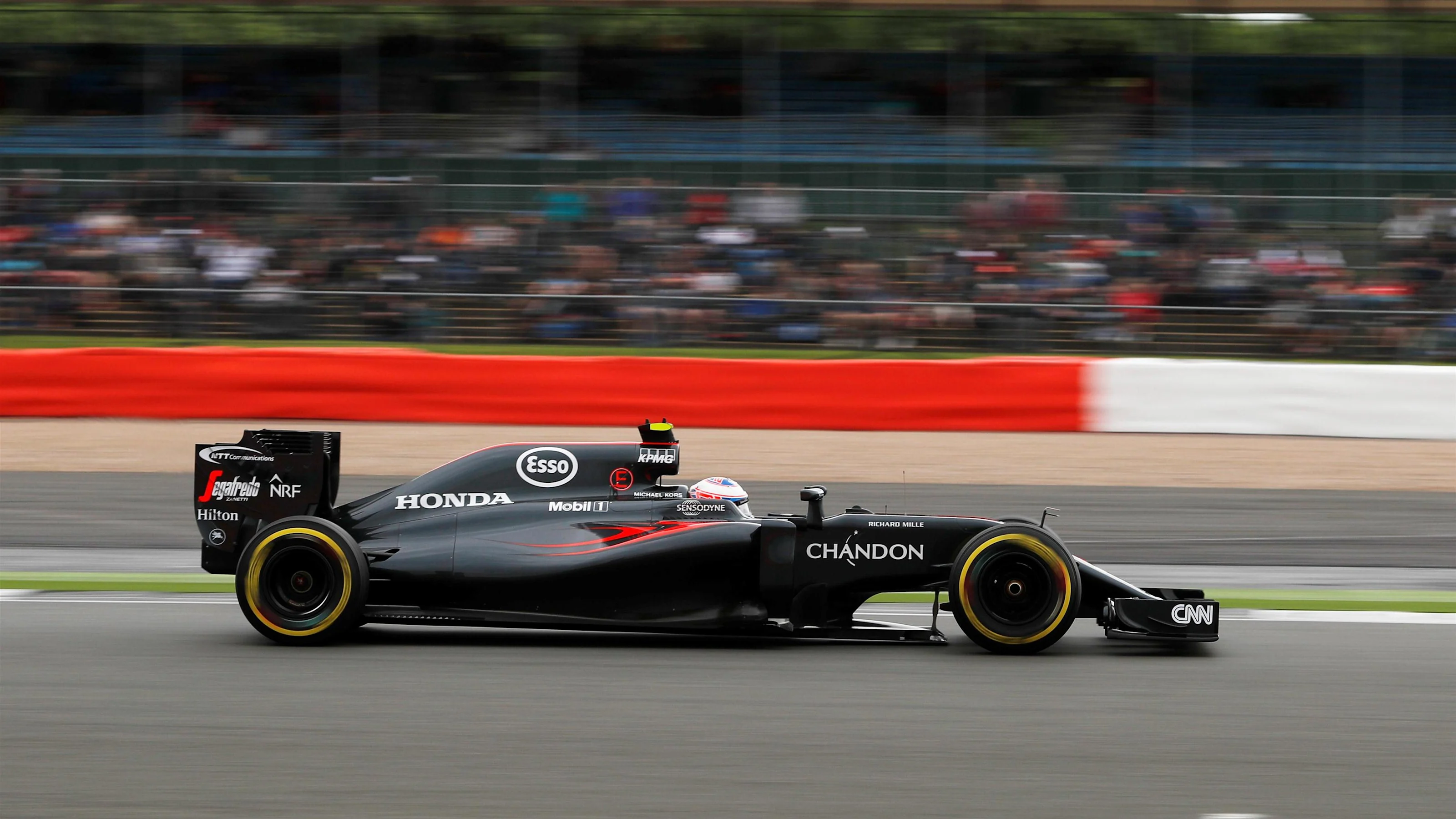 Jenson Button (GBR) McLaren MP4-31 at Formula One World Championship, Rd10, British Grand Prix,