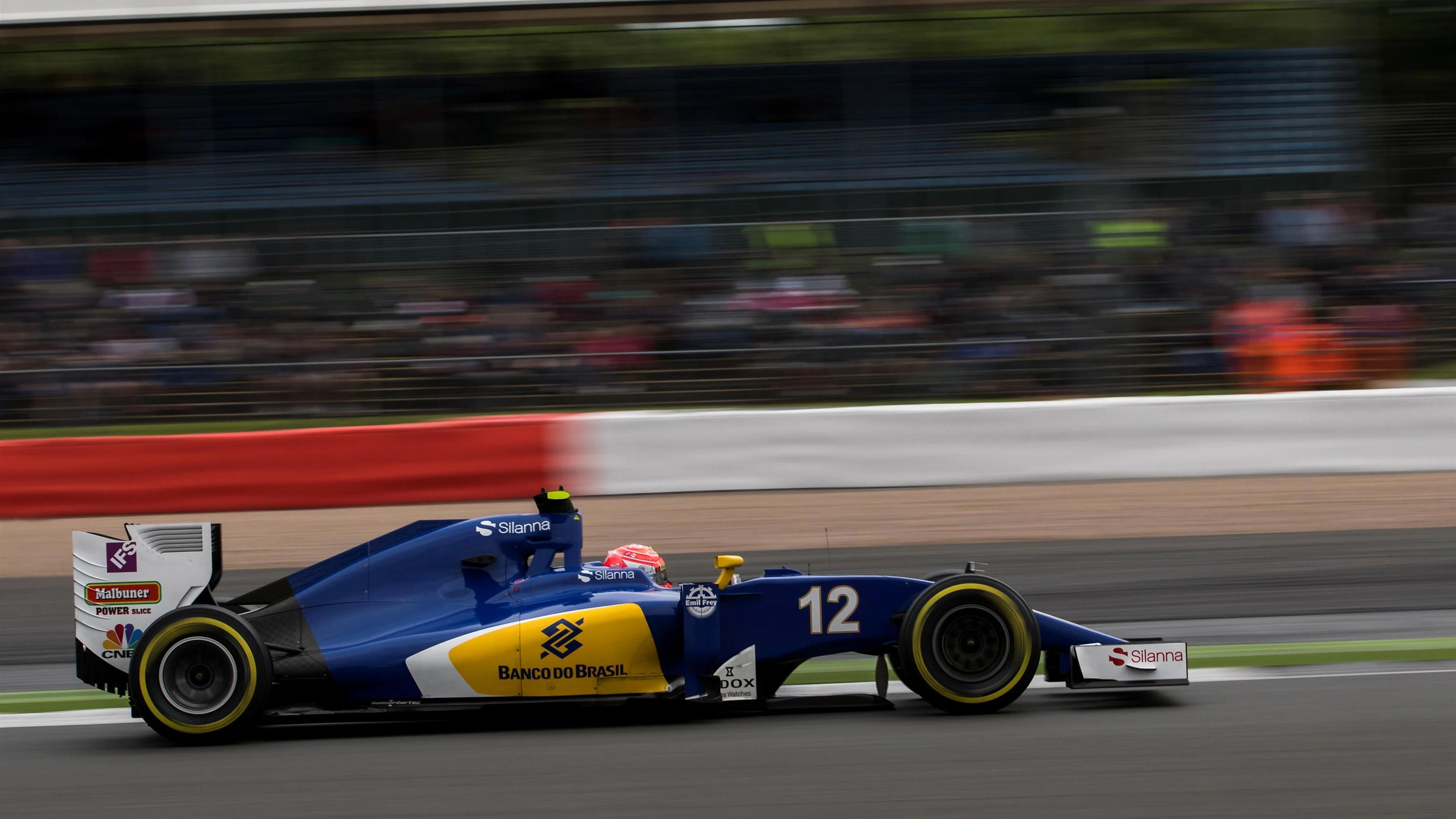 Felipe Nasr (BRA) Sauber C35 at Formula One World Championship, Rd10, British Grand Prix,