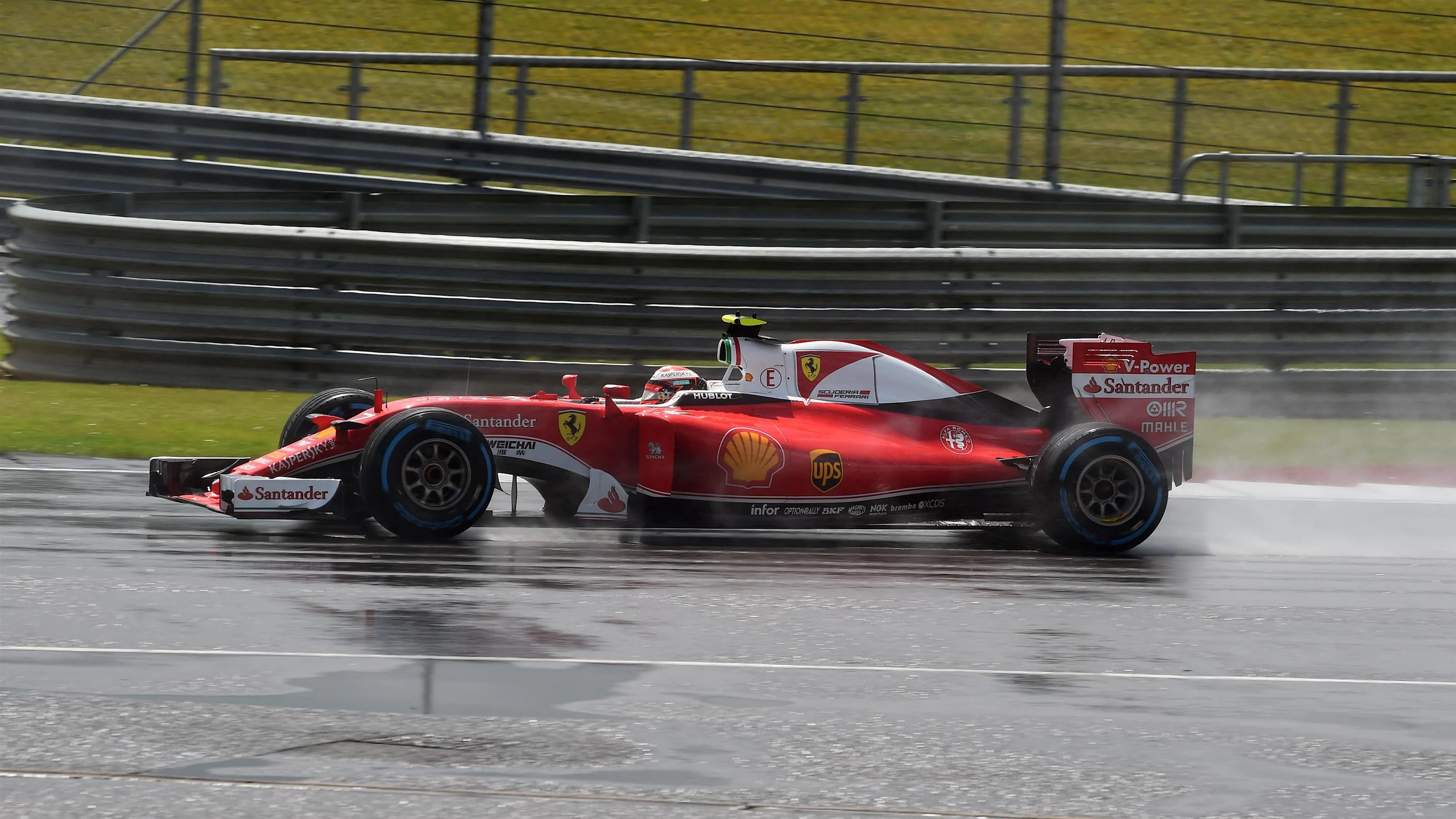 Kimi Raikkonen (FIN) Ferrari SF16-H at Formula One World Championship, Rd10, British Grand Prix,