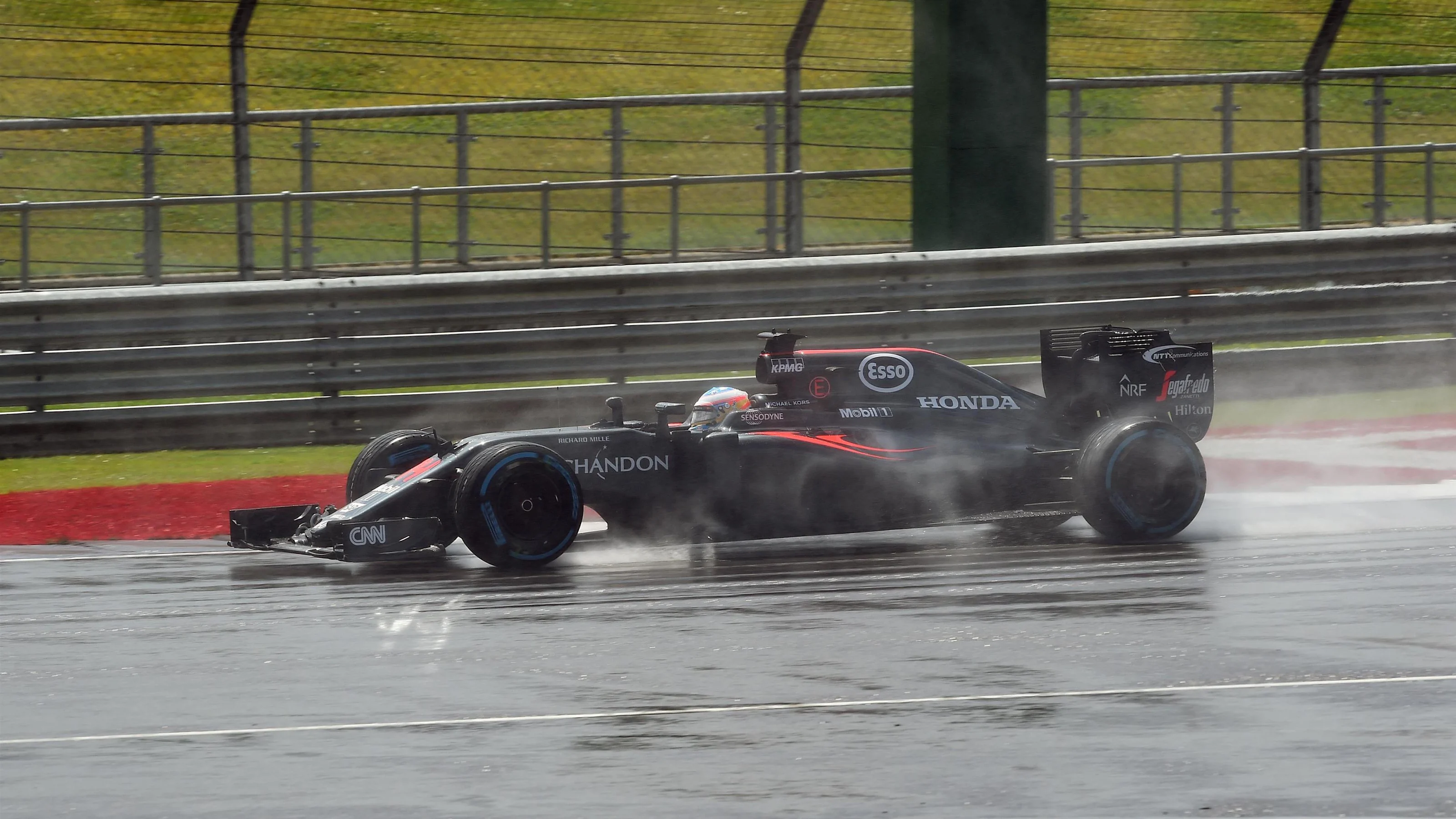 Fernando Alonso (ESP) McLaren MP4-31 at Formula One World Championship, Rd10, British Grand Prix,