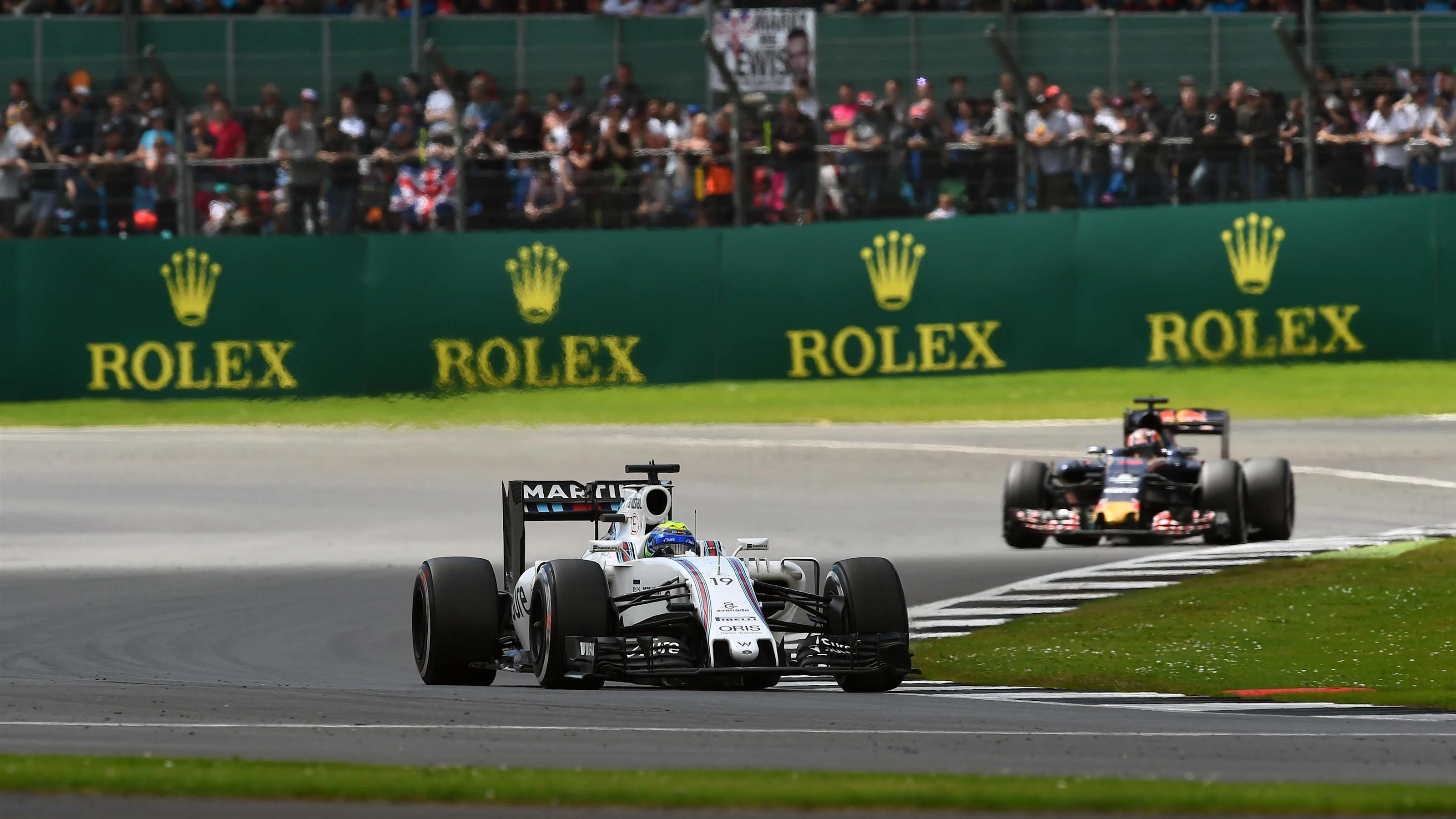 Felipe Massa (BRA) Williams FW38 at Formula One World Championship, Rd10, British Grand Prix, Race,