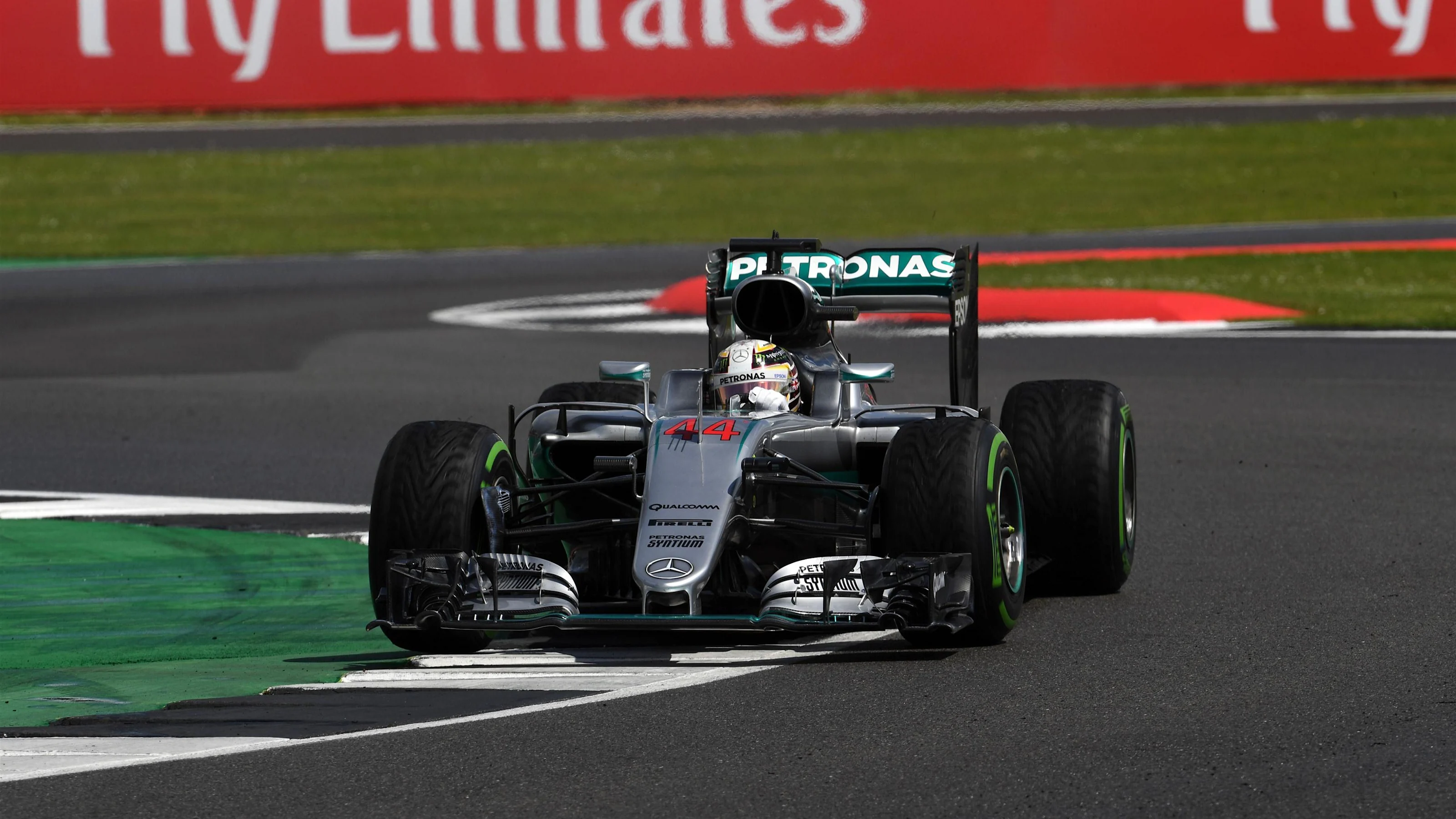 Lewis Hamilton (GBR) Mercedes-Benz F1 W07 Hybrid at Formula One World Championship, Rd10, British