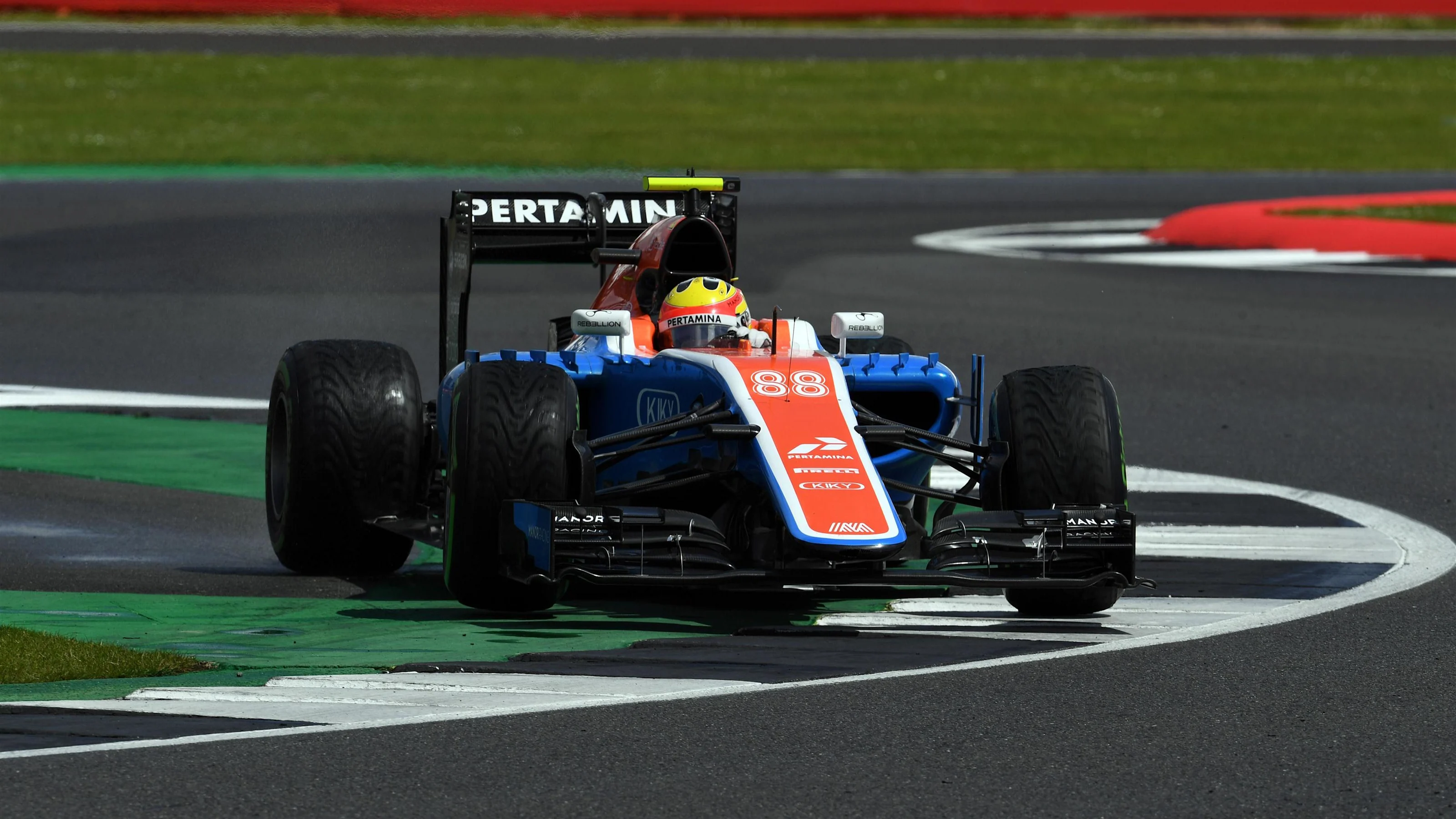 Rio Haryanto (IDN) Manor Racing MRT05 at Formula One World Championship, Rd10, British Grand Prix,