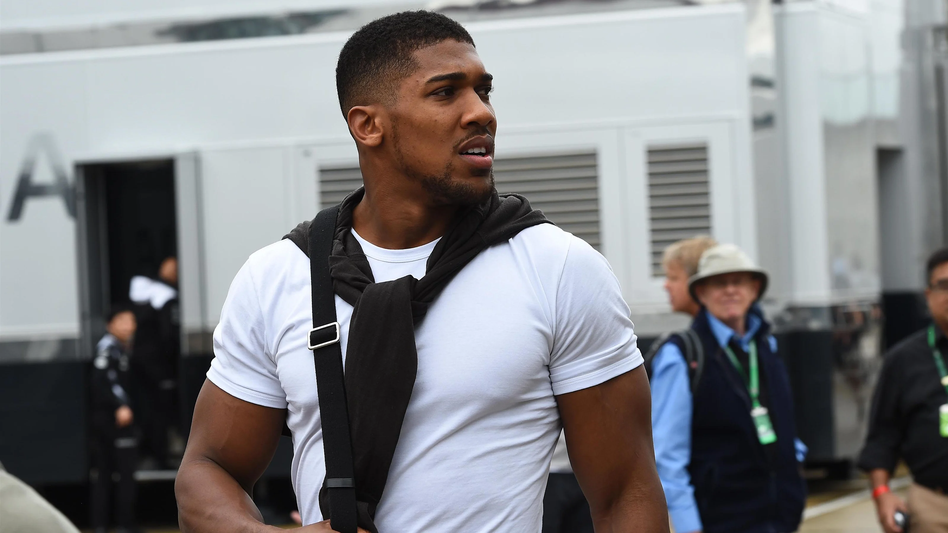Anthony Joshua (GBR) Boxer at Formula One World Championship, Rd10, British Grand Prix, Race,