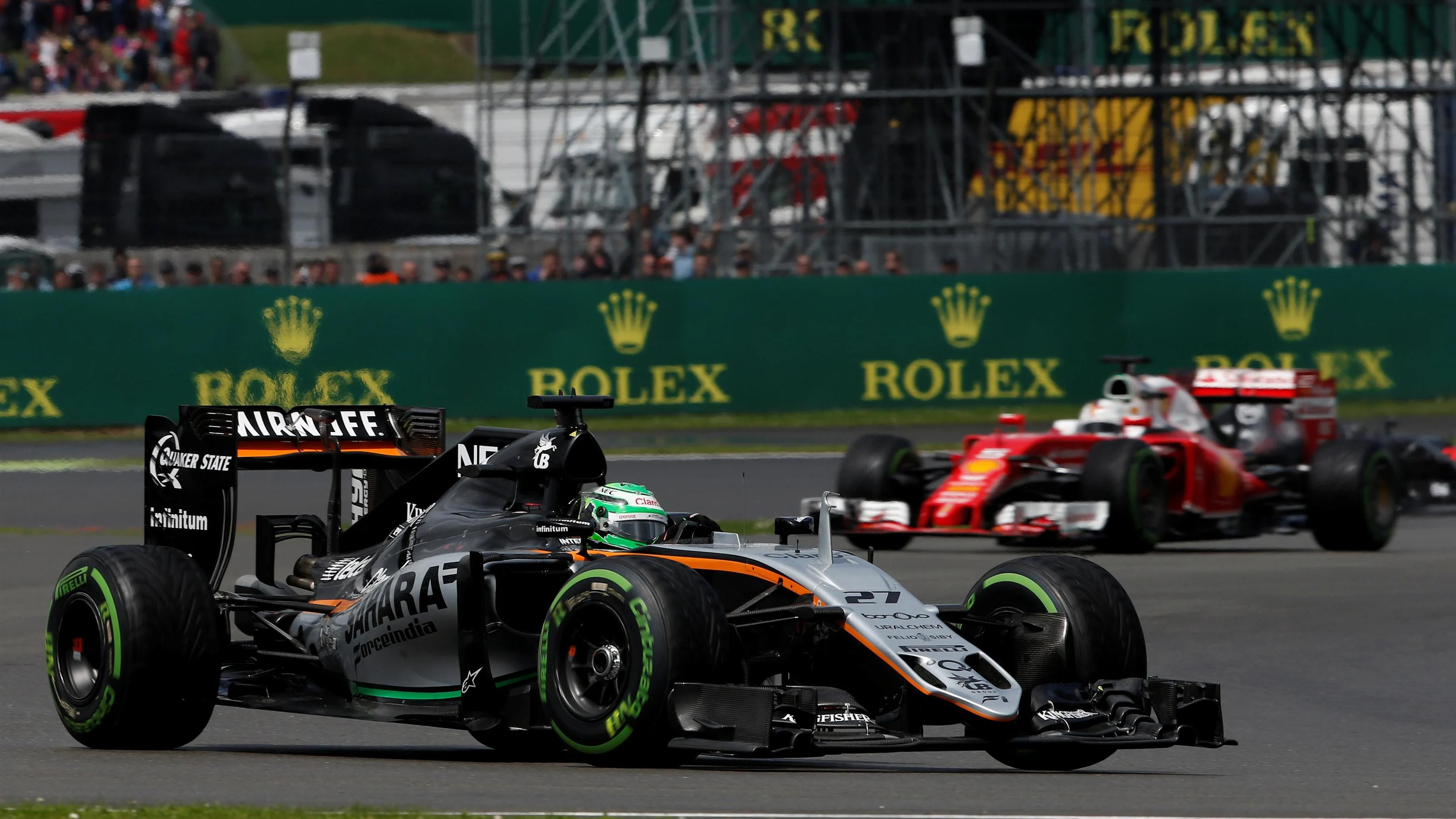 Nico Hulkenberg (GER) Force India VJM09 at Formula One World Championship, Rd10, British Grand