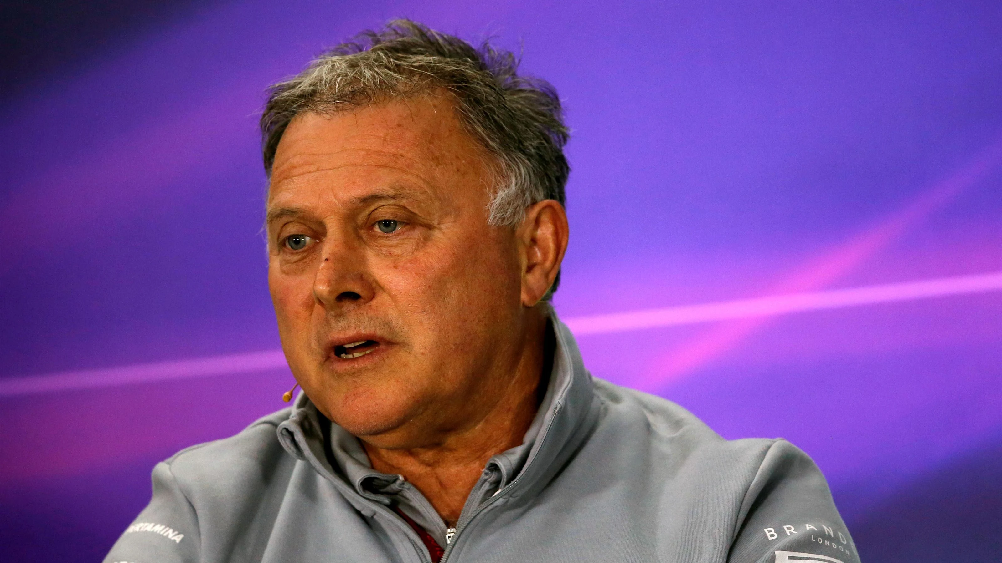 Dave Ryan (GBR) Manor Racing Racing Director in the Press Conference at Formula One World