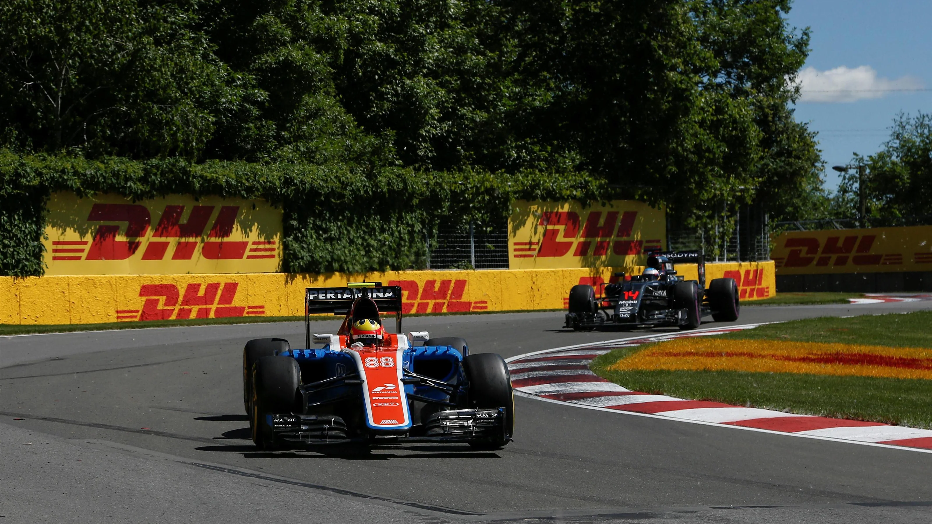 Rio Haryanto (IDN) Manor Racing MRT05 at Formula One World Championship, Rd7, Canadian Grand Prix,