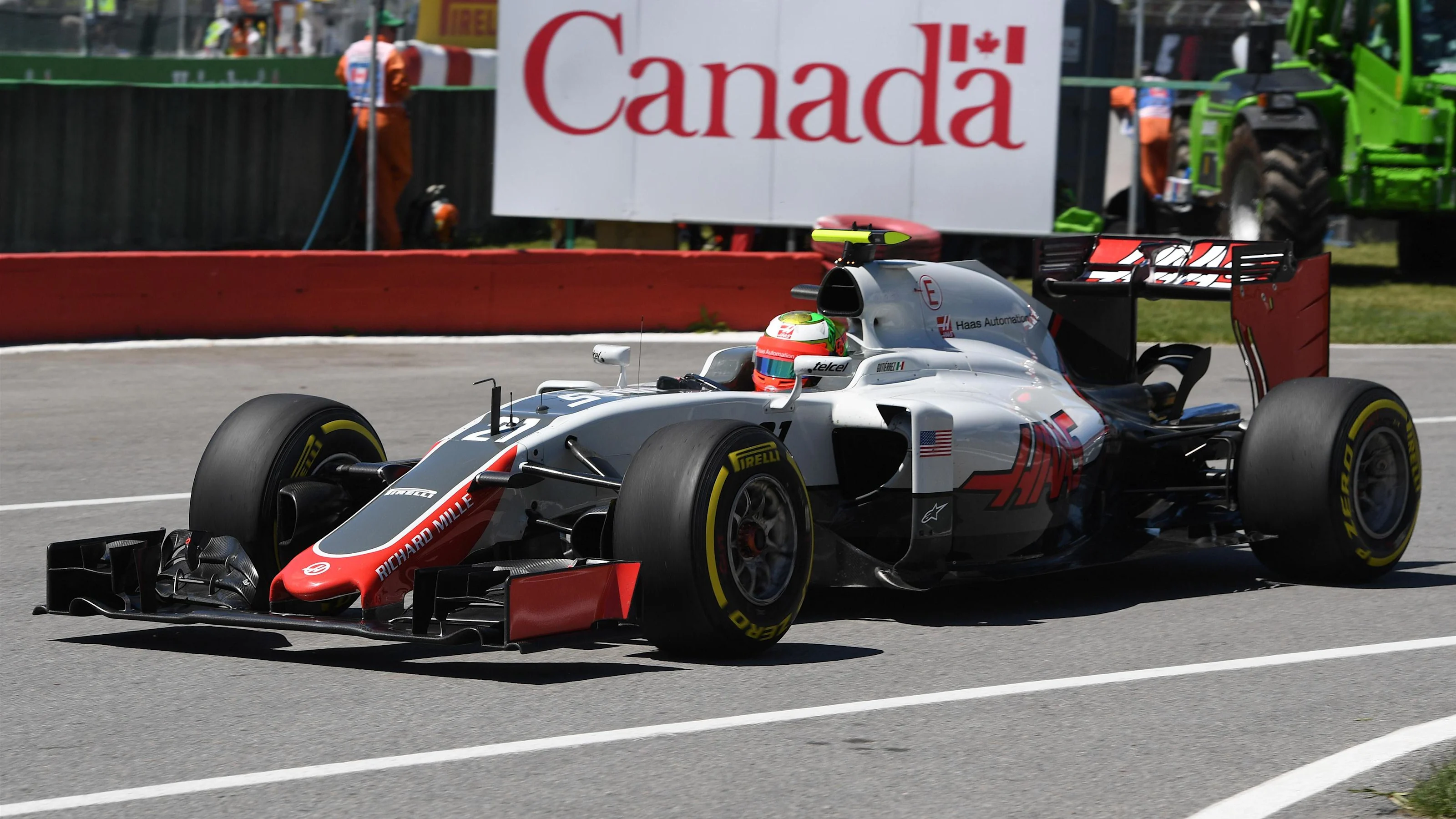Esteban Gutierrez (MEX) Haas VF-16 at Formula One World Championship, Rd7, Canadian Grand Prix,