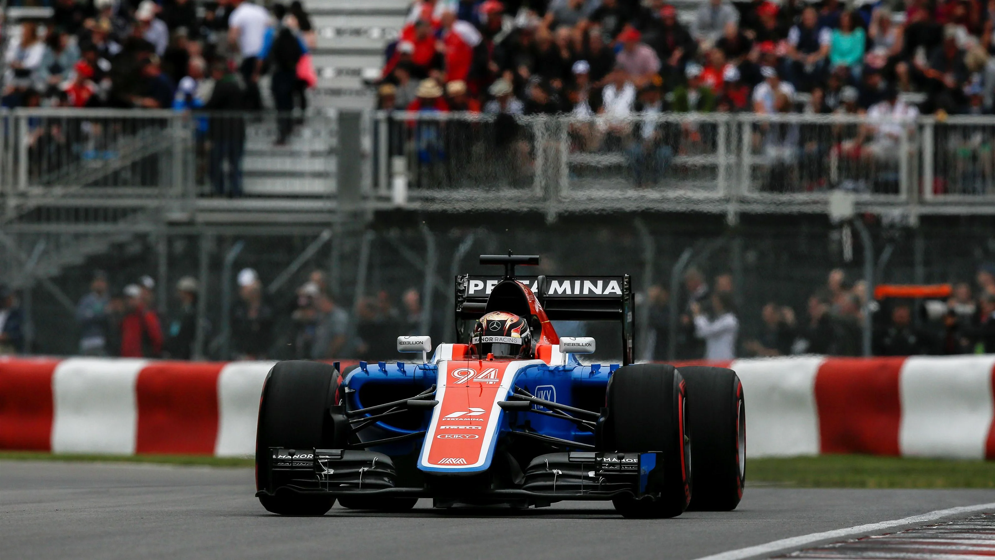 Pascal Wehrlein (GER) Manor Racing MRT05 at Formula One World Championship, Rd7, Canadian Grand