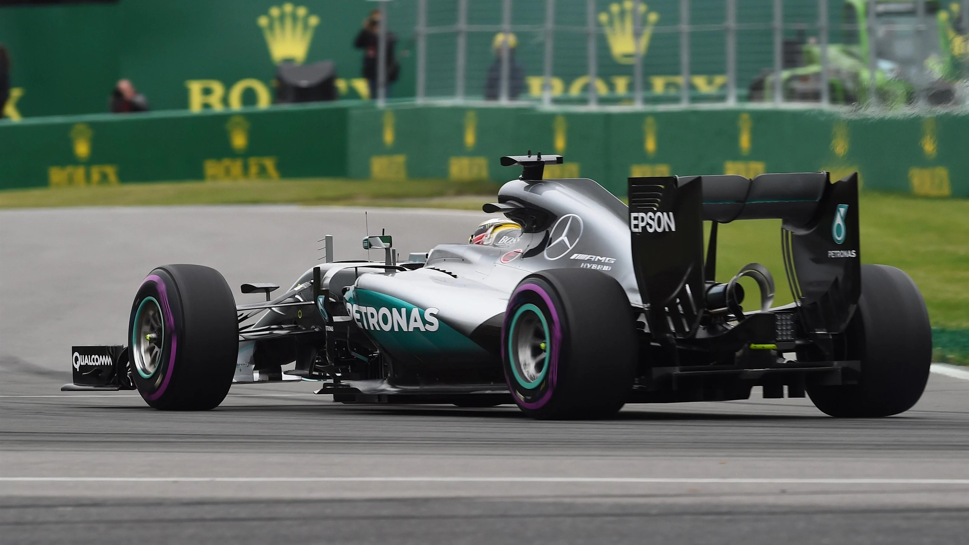 Lewis Hamilton (GBR) Mercedes-Benz F1 W07 Hybrid at Formula One World Championship, Rd7, Canadian