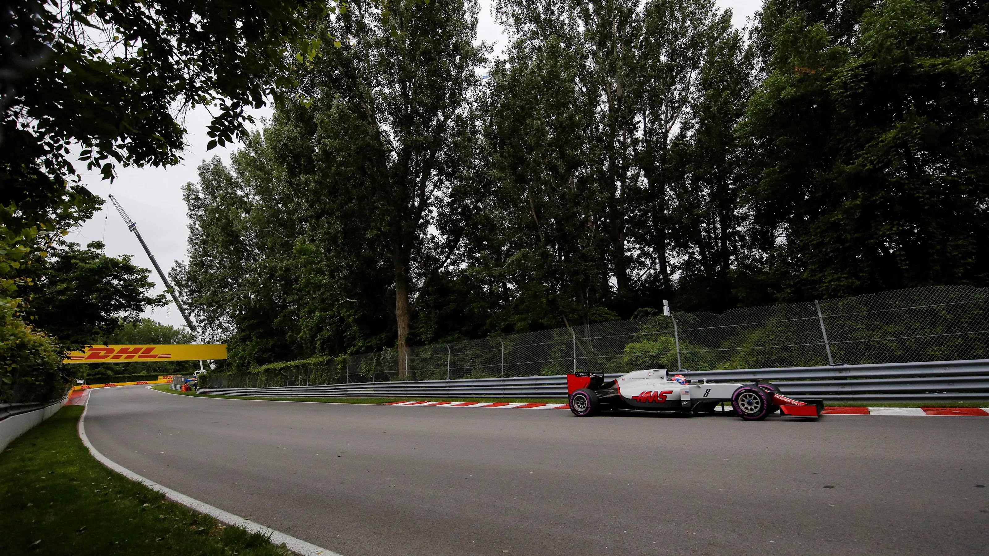 Romain Grosjean (FRA) Haas VF-16 at Formula One World Championship, Rd7, Canadian Grand Prix,