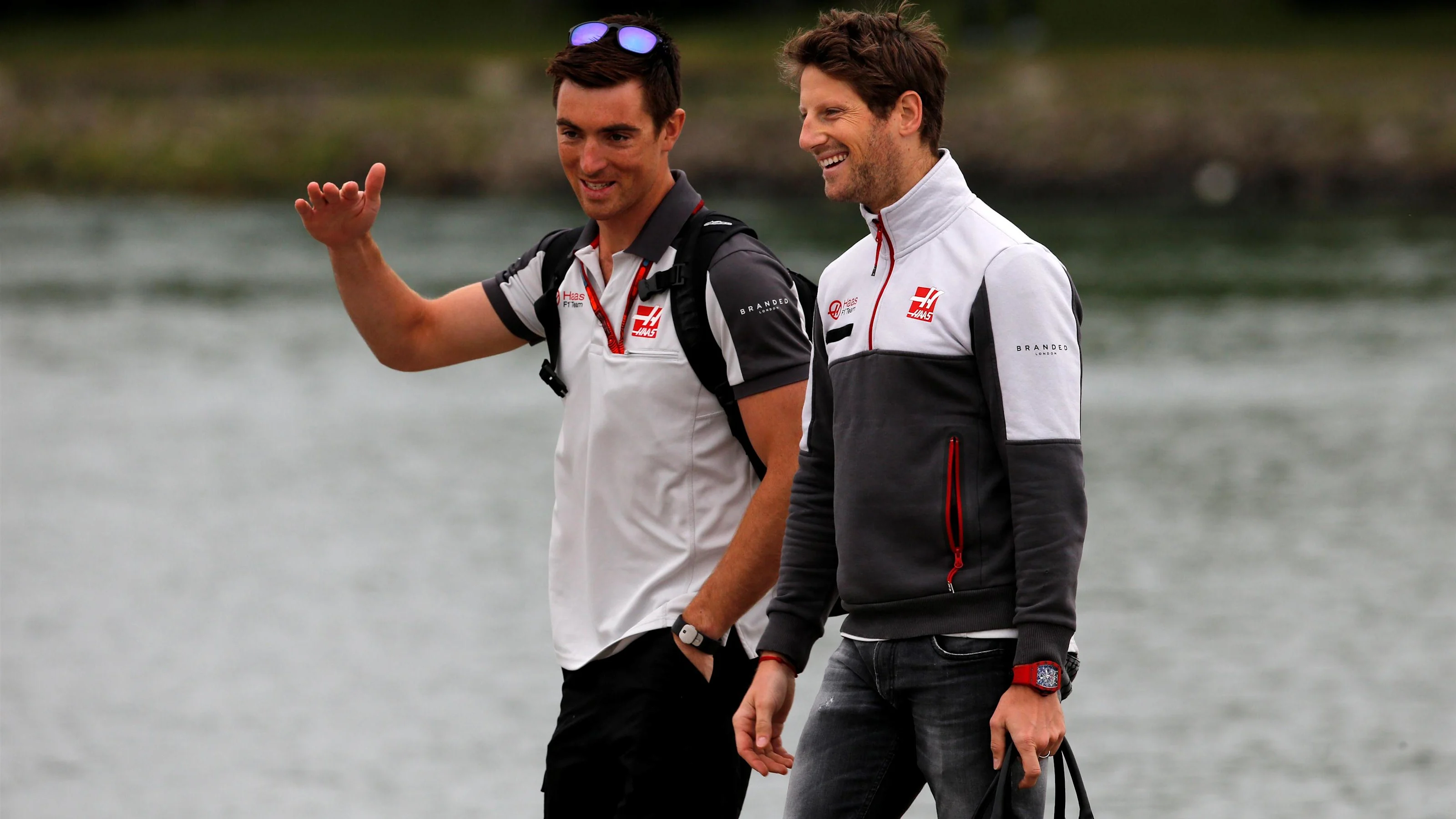 Romain Grosjean (FRA) Haas F1 at Formula One World Championship, Rd7, Canadian Grand Prix, Race,
