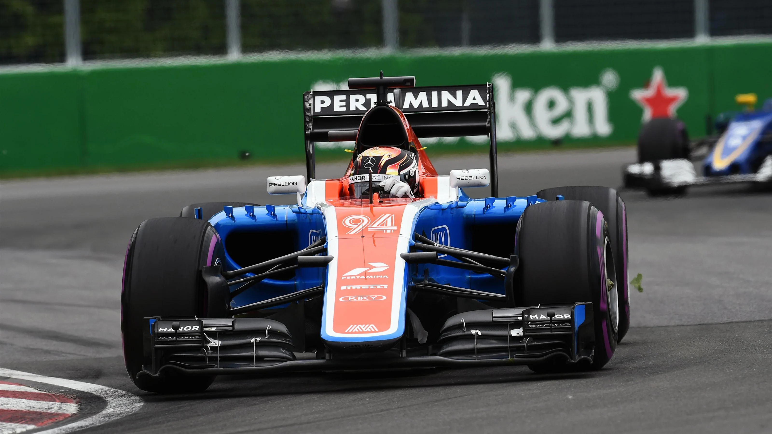 Pascal Wehrlein (GER) Manor Racing MRT05 at Formula One World Championship, Rd7, Canadian Grand