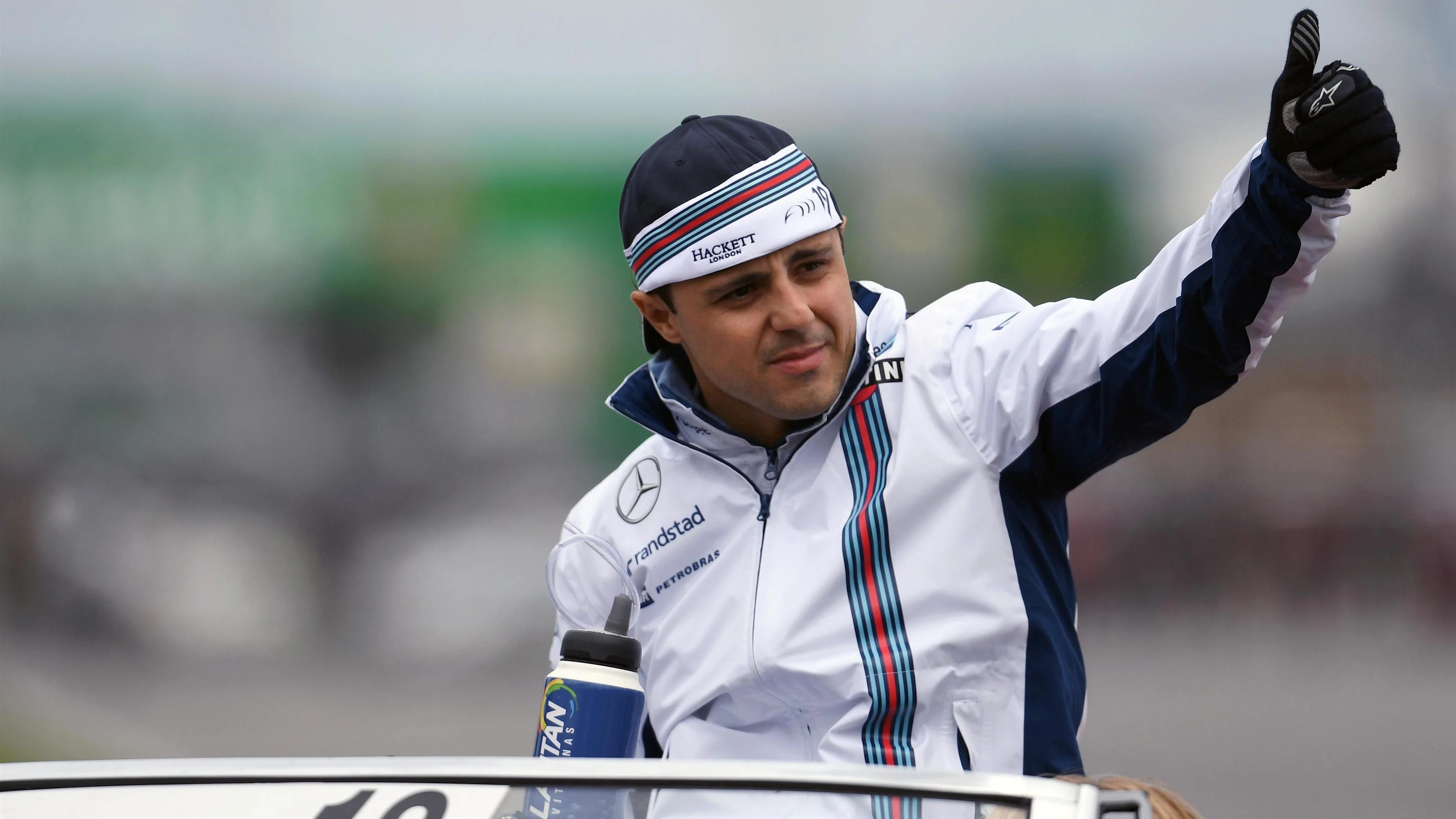 Felipe Massa (BRA) Williams on the drivers parade at Formula One World Championship, Rd7, Canadian