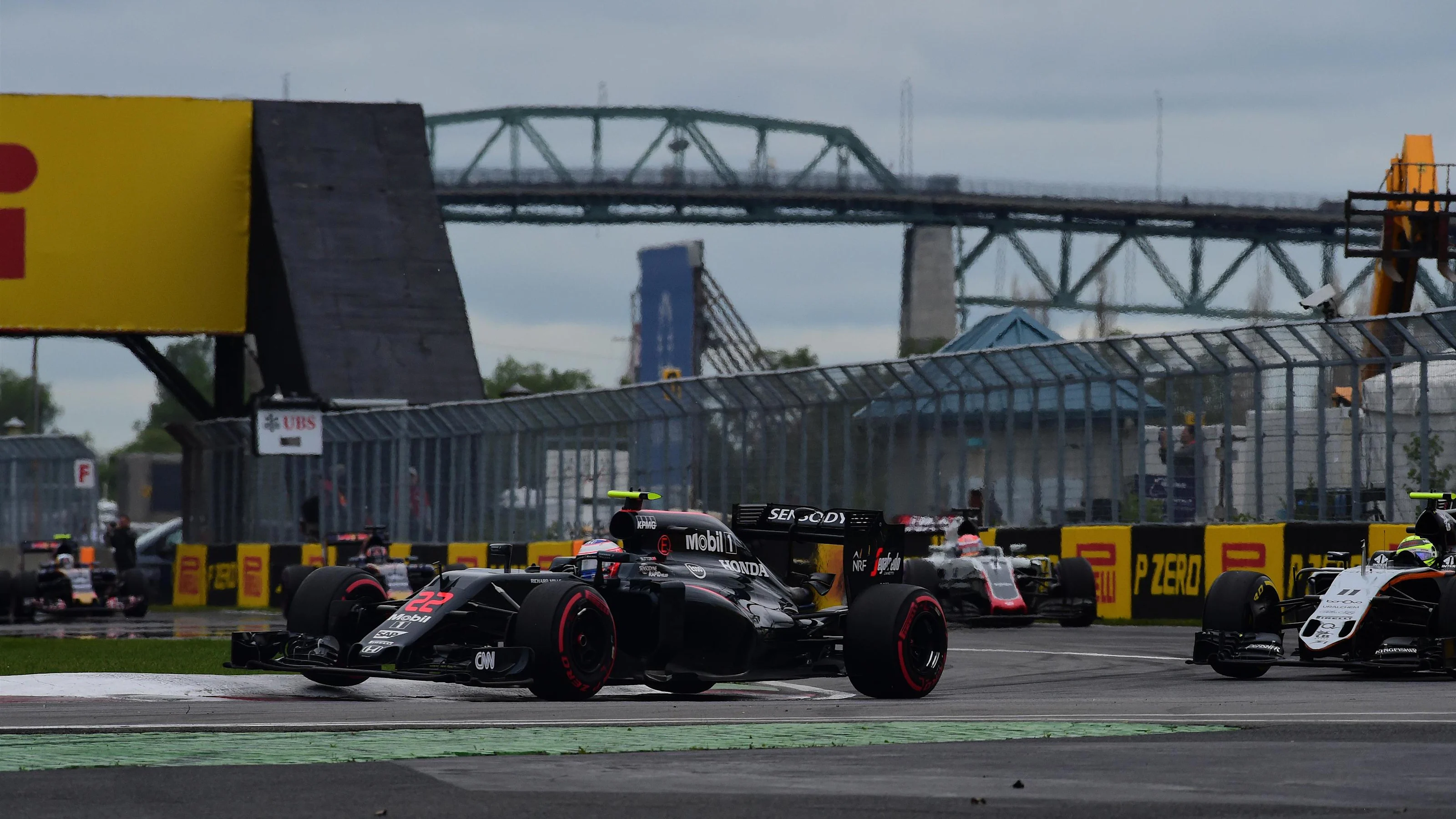 Jenson Button (GBR) McLaren MP4-31 at Formula One World Championship, Rd7, Canadian Grand Prix,