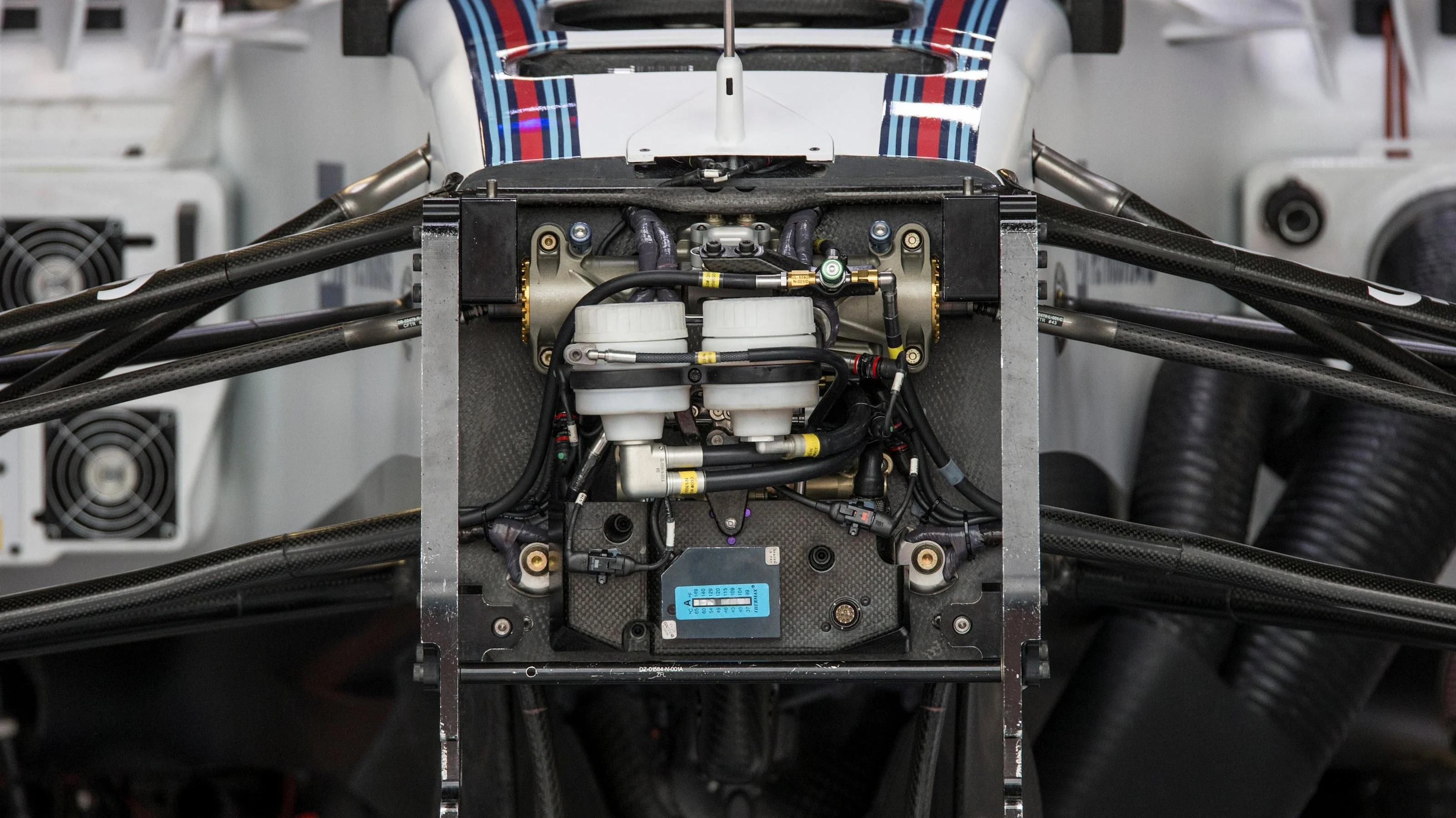 Williams FW38 chassis detail at Formula One World Championship, Rd7, Canadian Grand Prix,