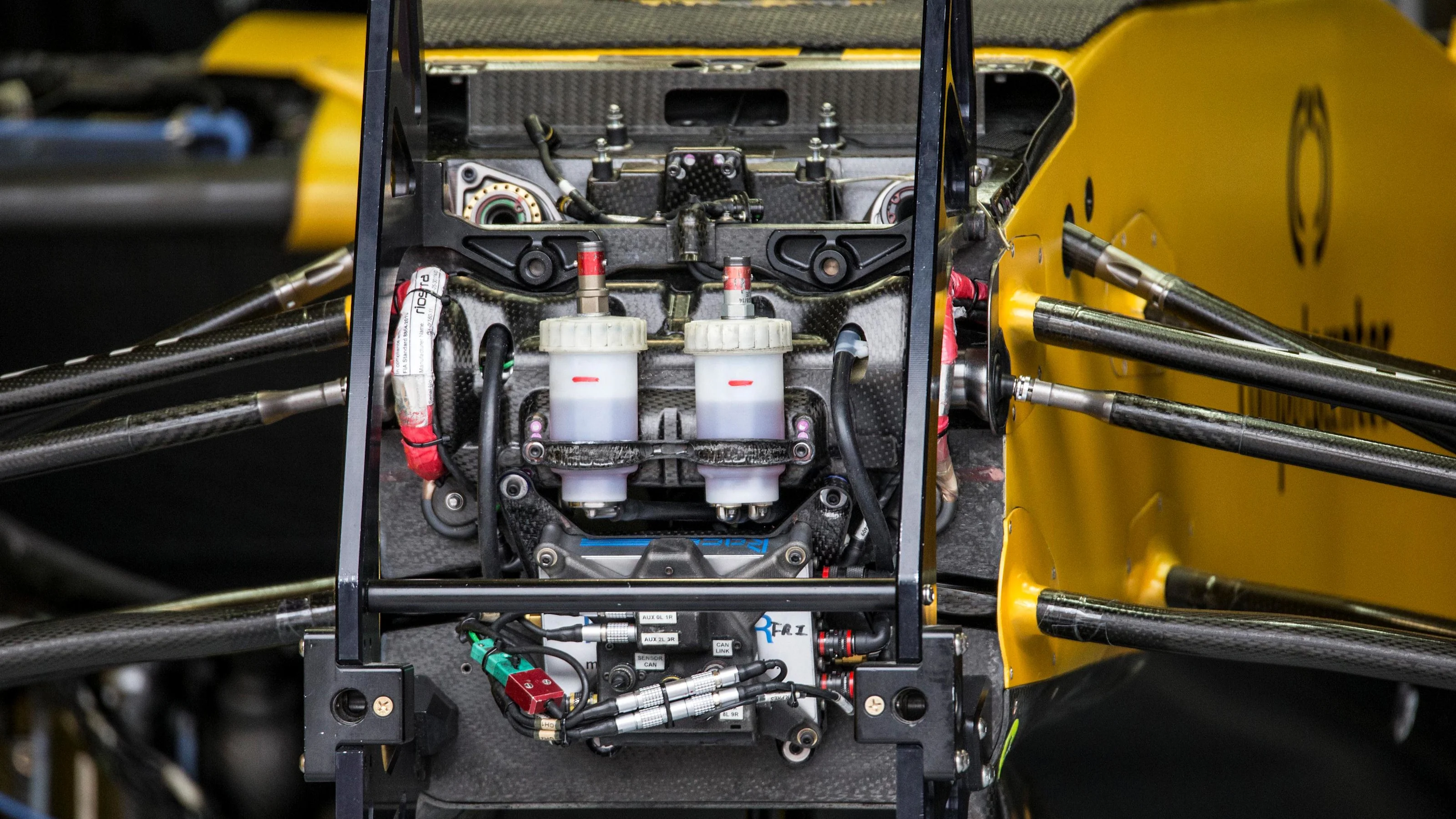 Renault Sport F1 Team RS16 chassis detail at Formula One World Championship, Rd7, Canadian Grand