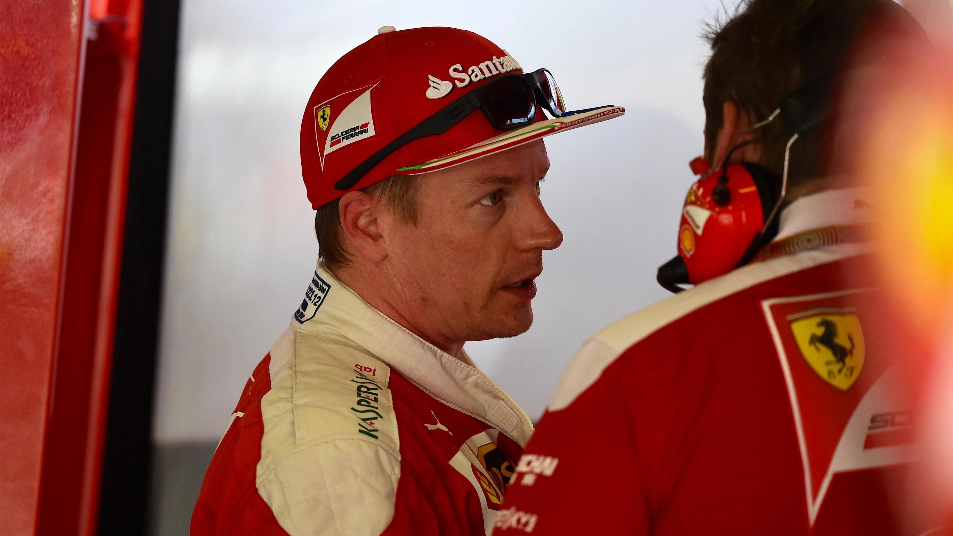 Kimi Raikkonen (FIN) Ferrari at Formula One World Championship, Rd3, Chinese Grand Prix, Practice,