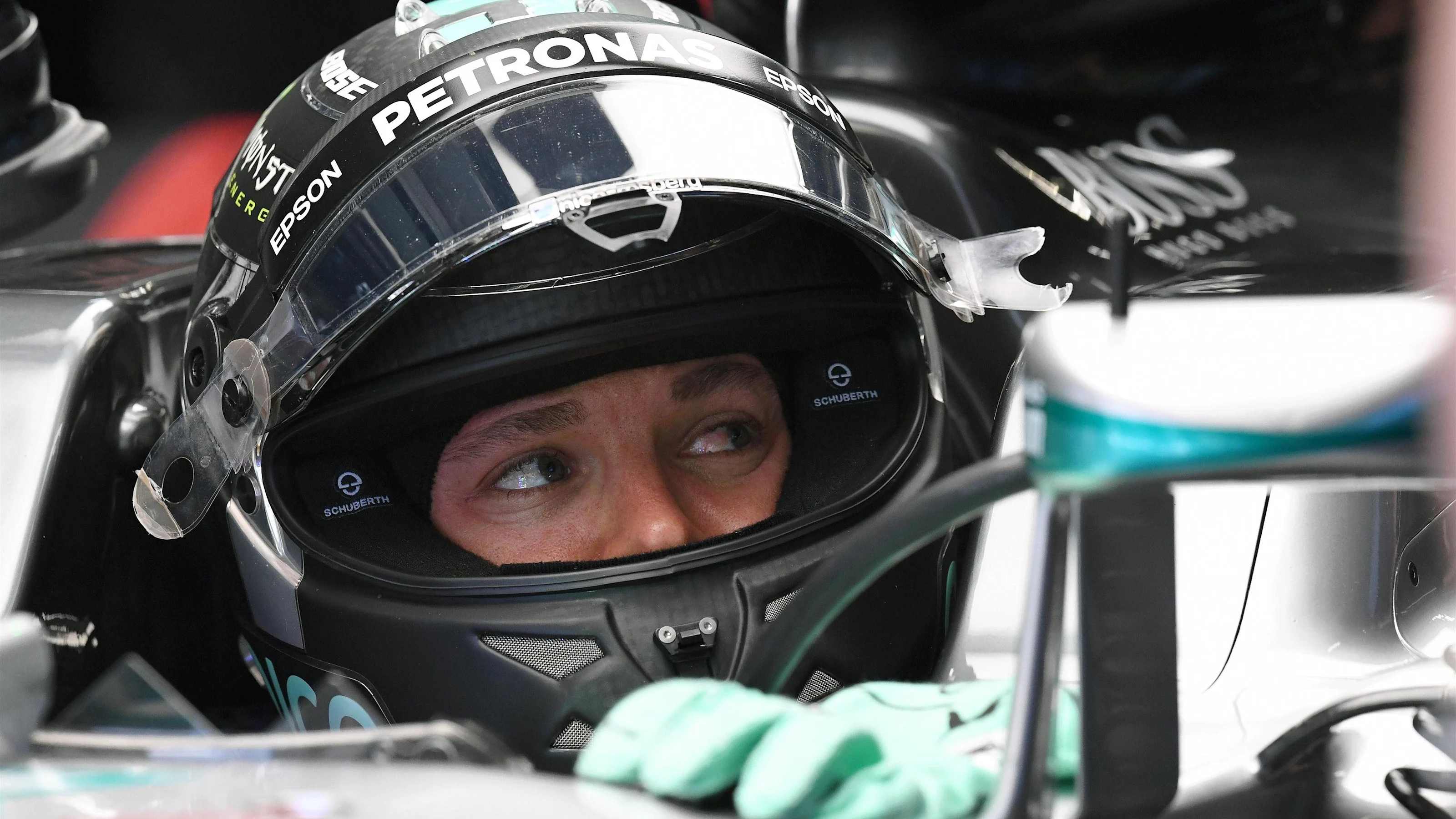 Nico Rosberg (GER) Mercedes-Benz F1 W07 Hybrid at Formula One World Championship, Rd3, Chinese