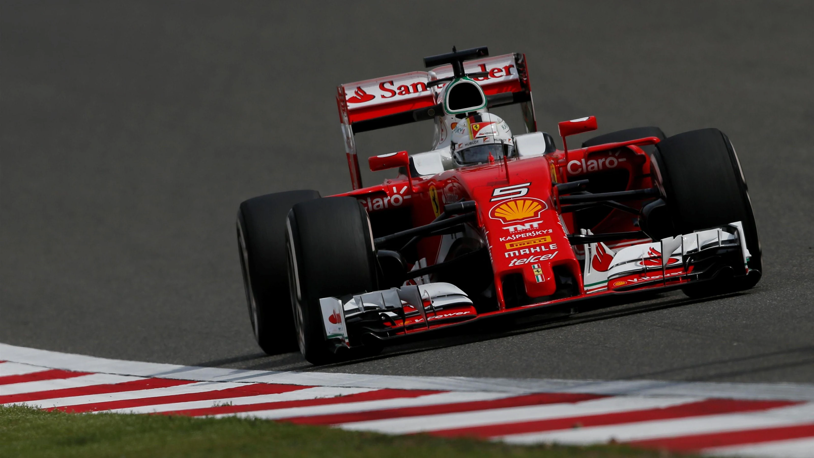 Sebastian Vettel (GER) Ferrari SF16-H at Formula One World Championship, Rd3, Chinese Grand Prix,