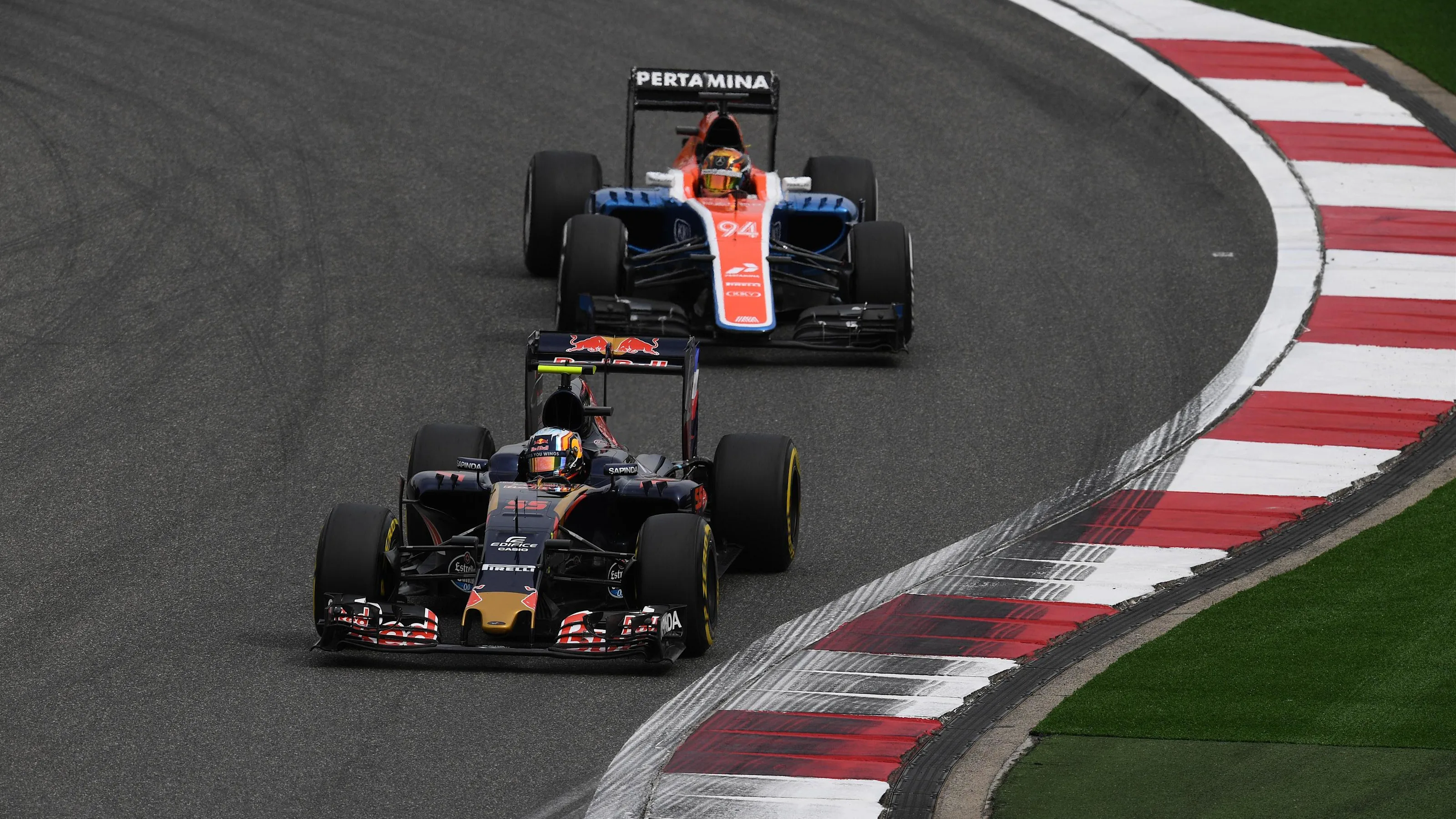 Carlos Sainz jr (ESP) Scuderia Toro Rosso STR11 at Formula One World Championship, Rd3, Chinese