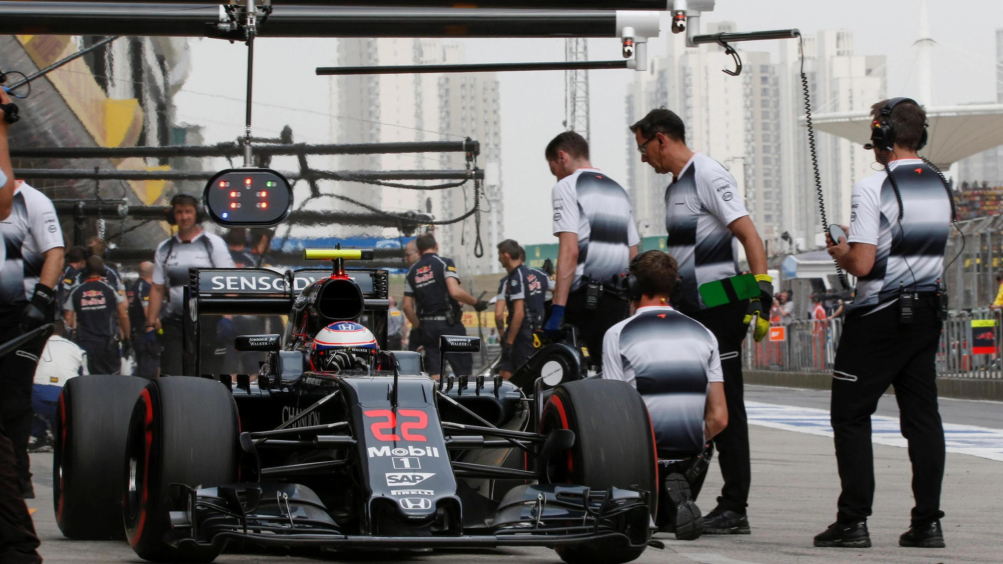 Jenson Button (GBR) McLaren MP4-31 at Formula One World Championship, Rd3, Chinese Grand Prix,