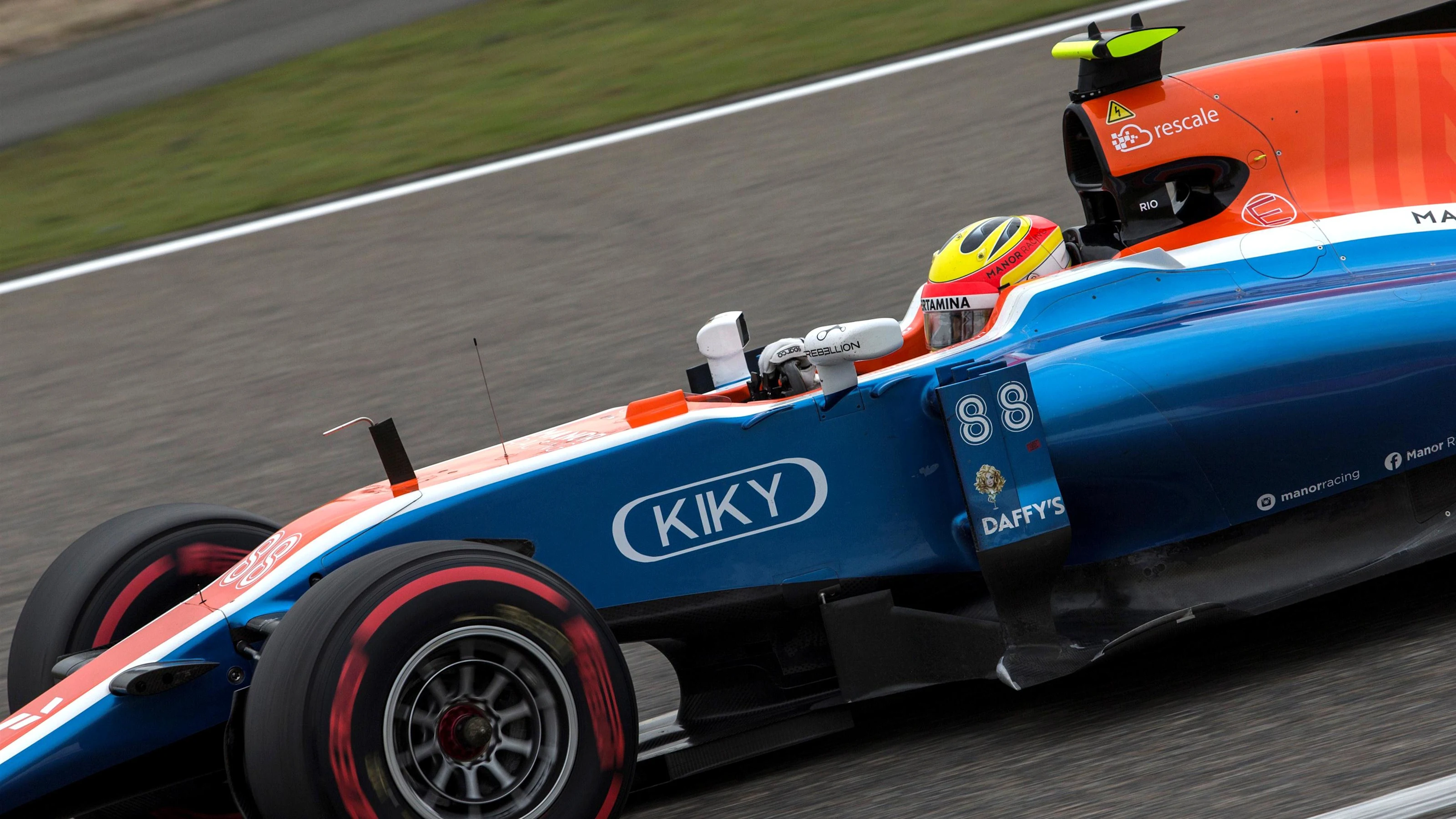 Rio Haryanto (IDN) Manor Racing MRT05 at Formula One World Championship, Rd3, Chinese Grand Prix,