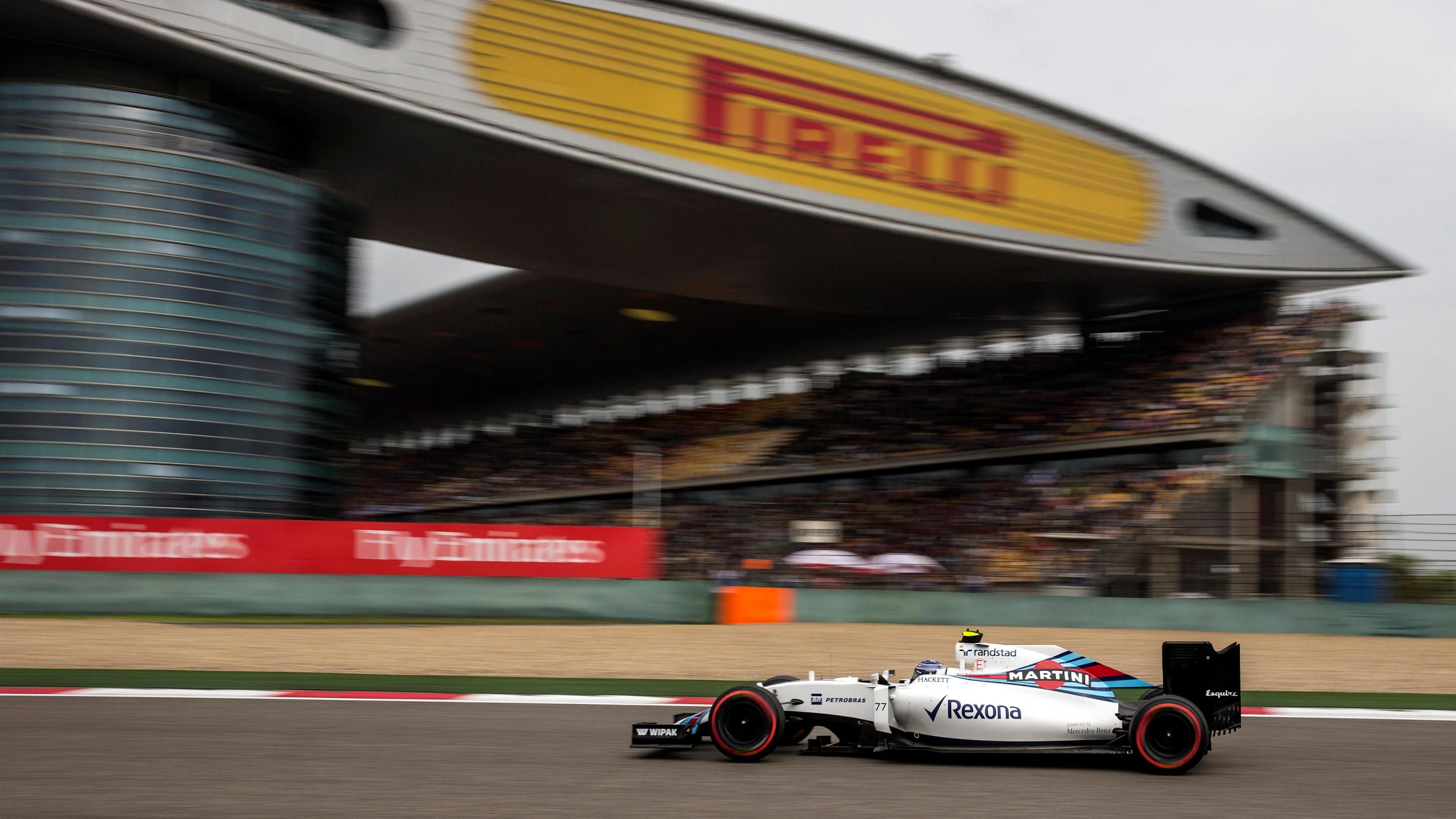 Valtteri Bottas (FIN) Williams FW38 at Formula One World Championship, Rd3, Chinese Grand Prix,