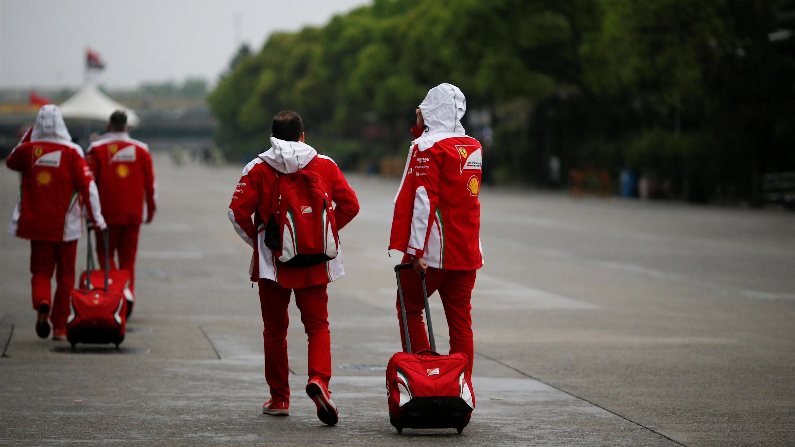 Ferrari personel at Formula One World Championship, Rd3, Chinese Grand Prix, Qualifying, Shanghai,