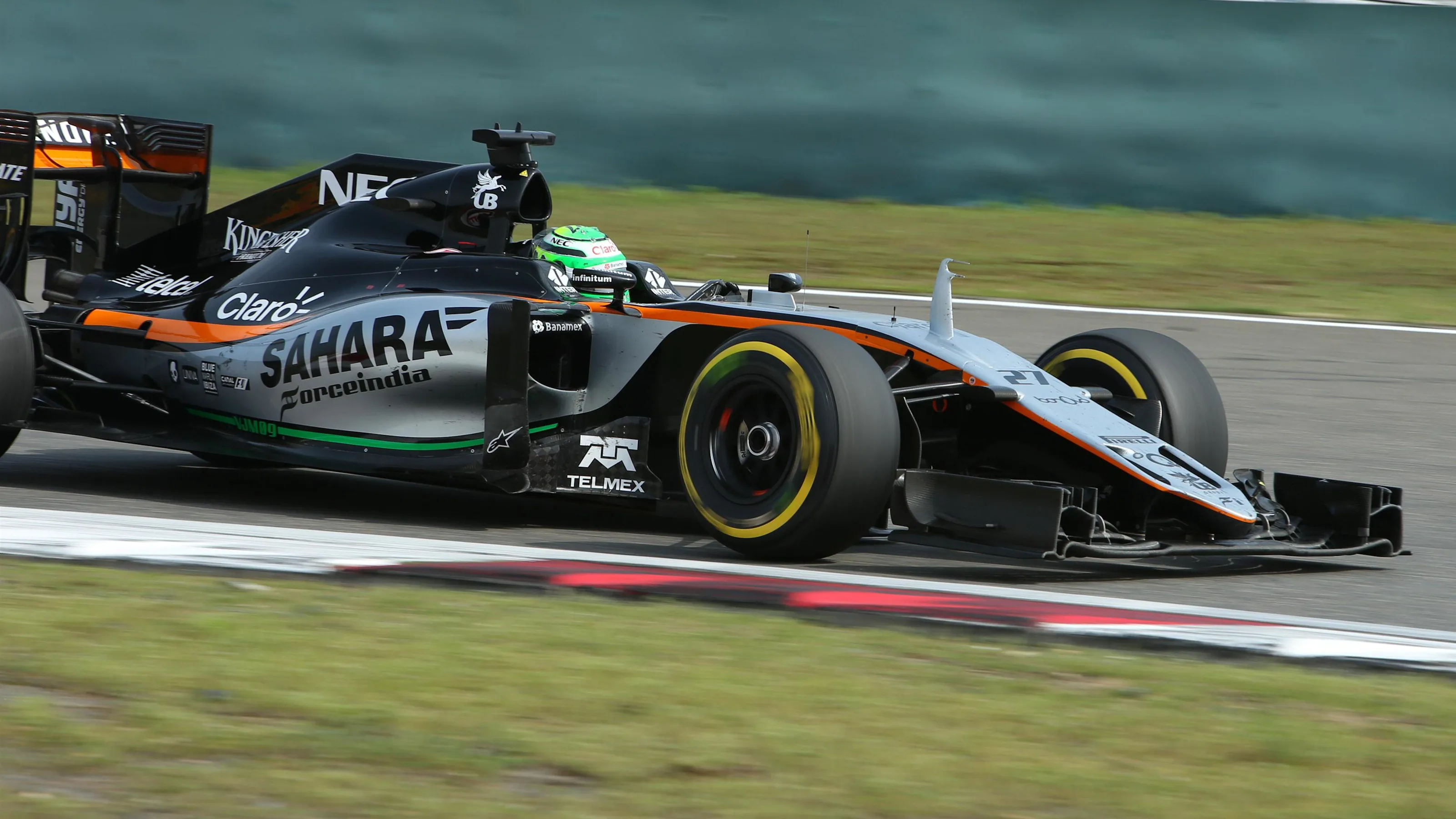 Nico Hulkenberg (GER) Force India VJM09 at Formula One World Championship, Rd3, Chinese Grand Prix,