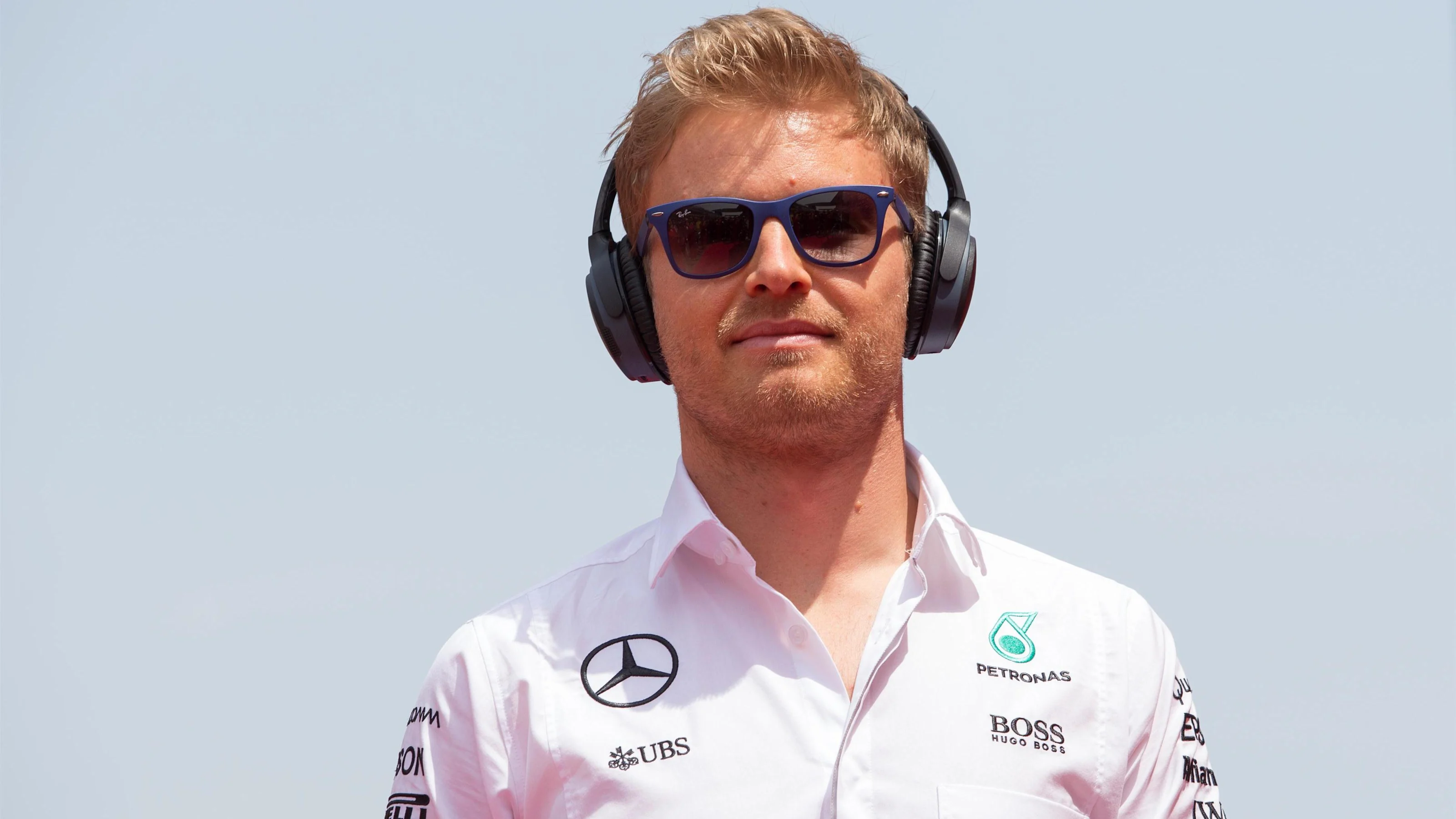 Nico Rosberg (GER) Mercedes AMG F1 on the drivers parade at Formula One World Championship, Rd3,