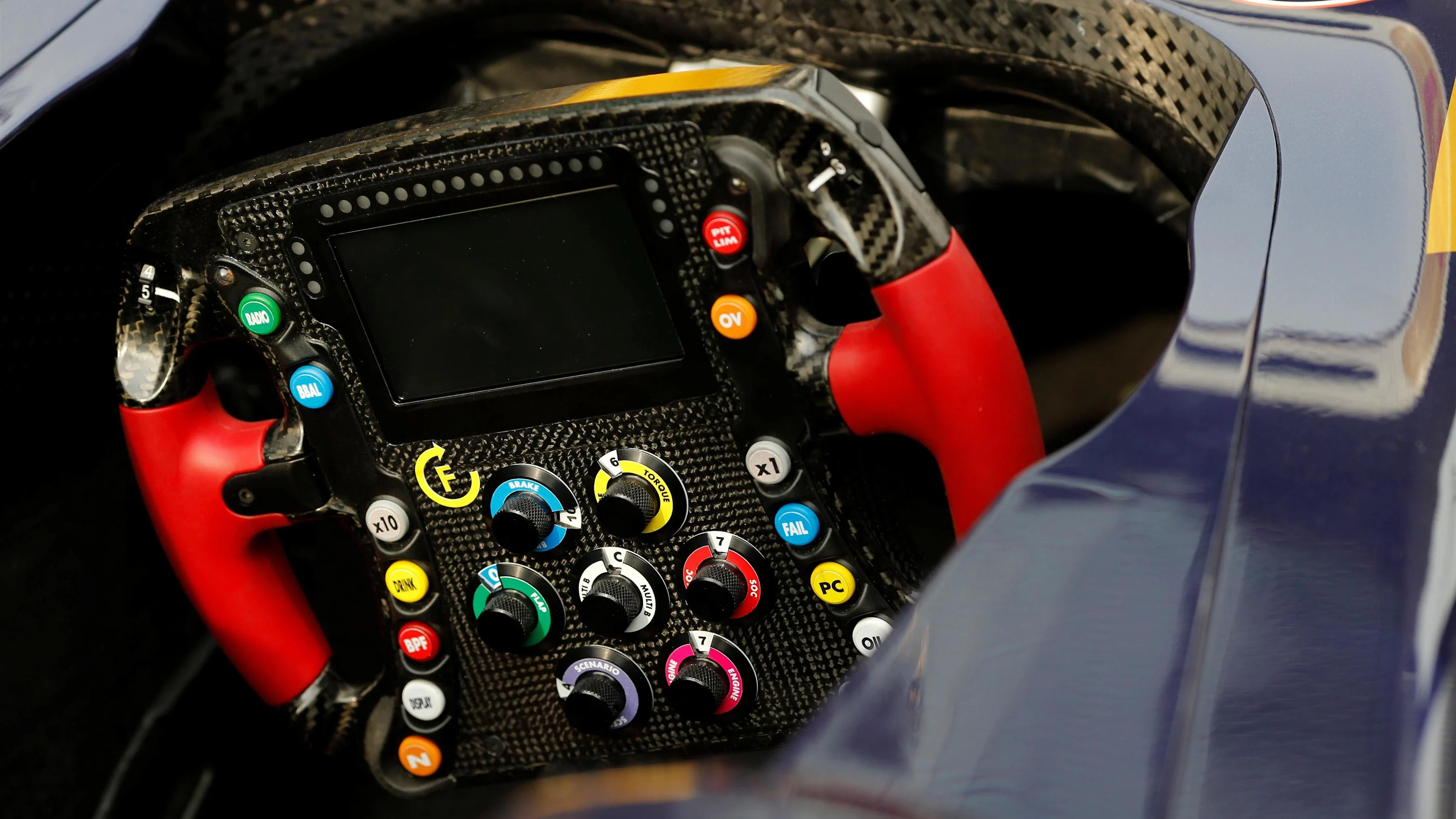 Scuderia Toro Rosso STR11 stearing wheel detail at Formula One World Championship, Rd3, Chinese