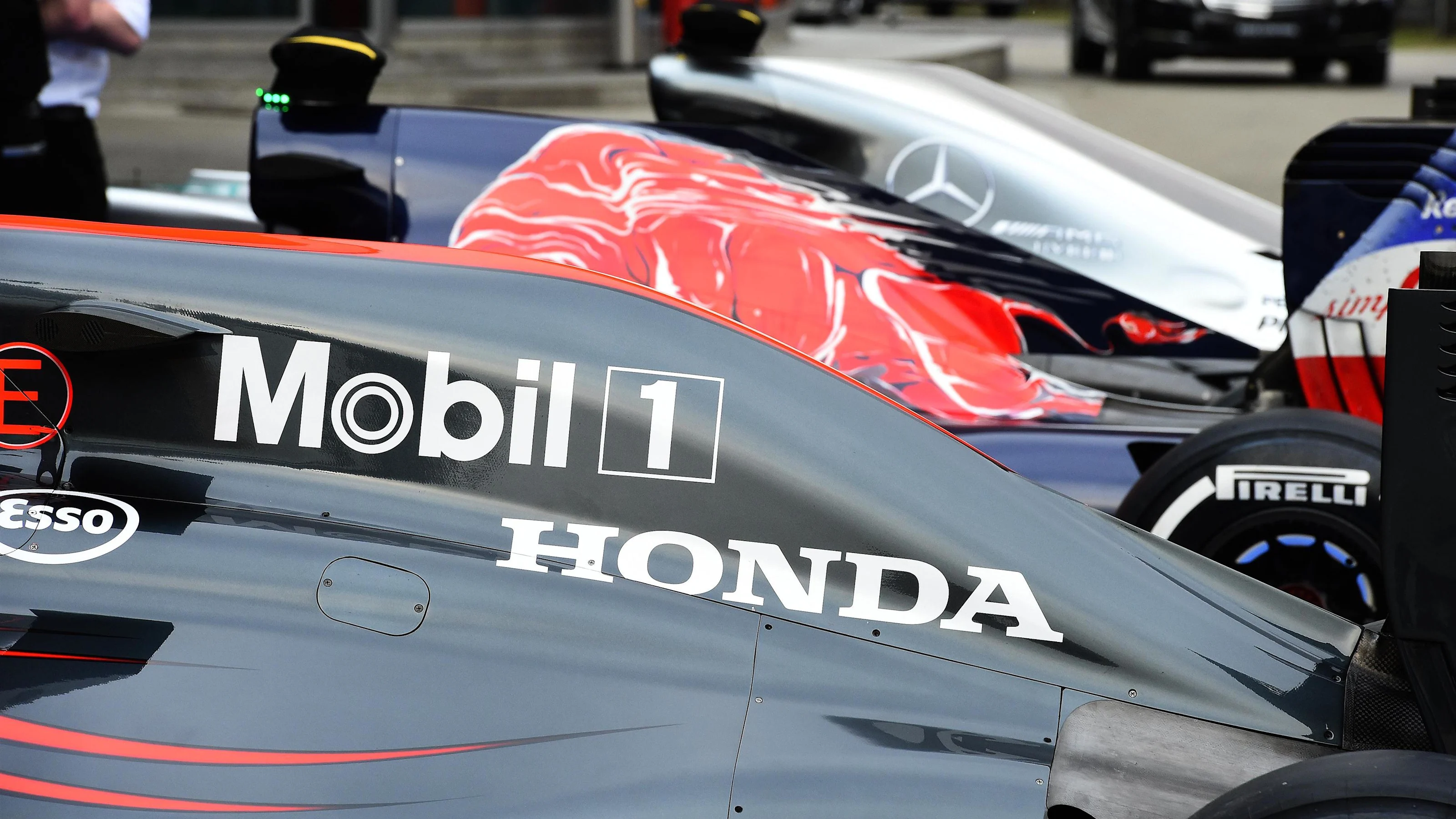 McLaren MP4-31 engine cover at Formula One World Championship, Rd3, Chinese Grand Prix,