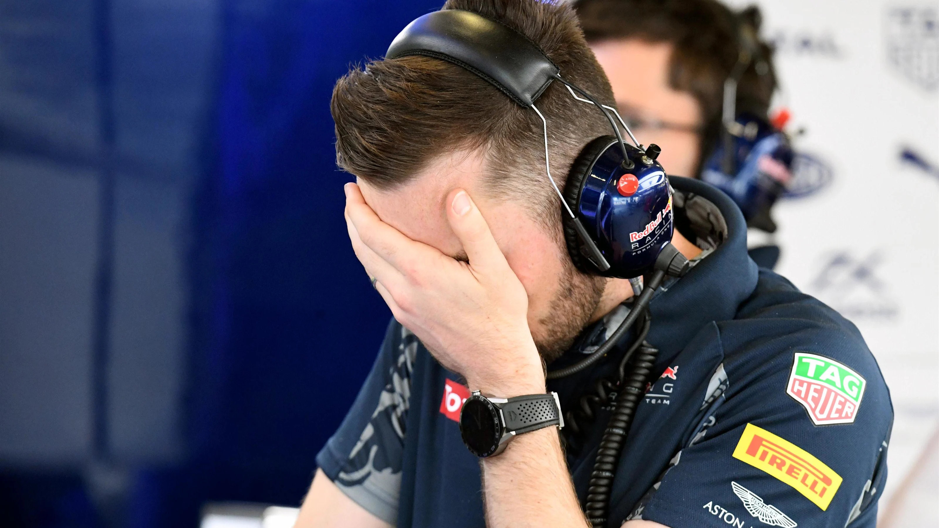 Red Bull Engineer at Formula One World Championship, Rd8, European Grand Prix, Practice, Baku City