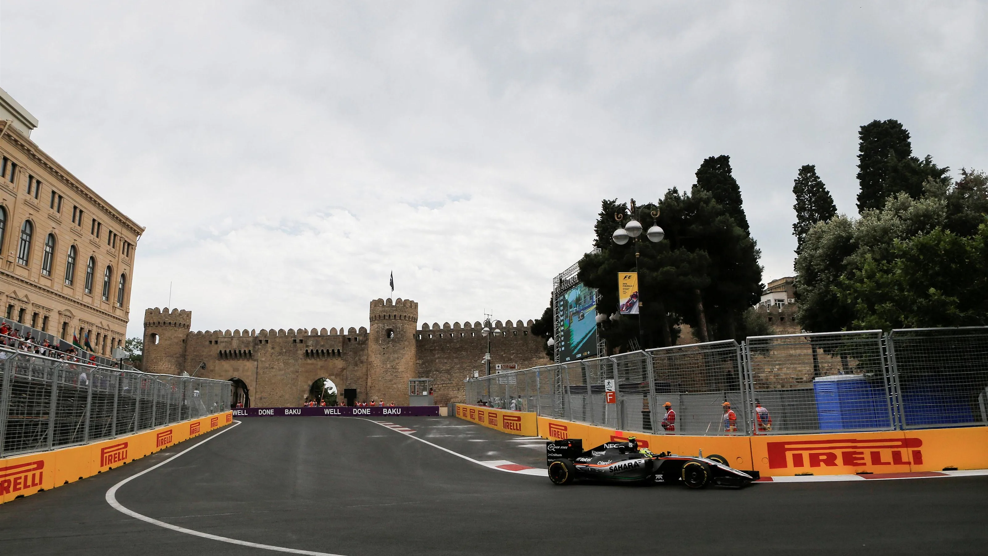 Sergio Perez (MEX) Force India VJM09 at Formula One World Championship, Rd8, European Grand Prix,