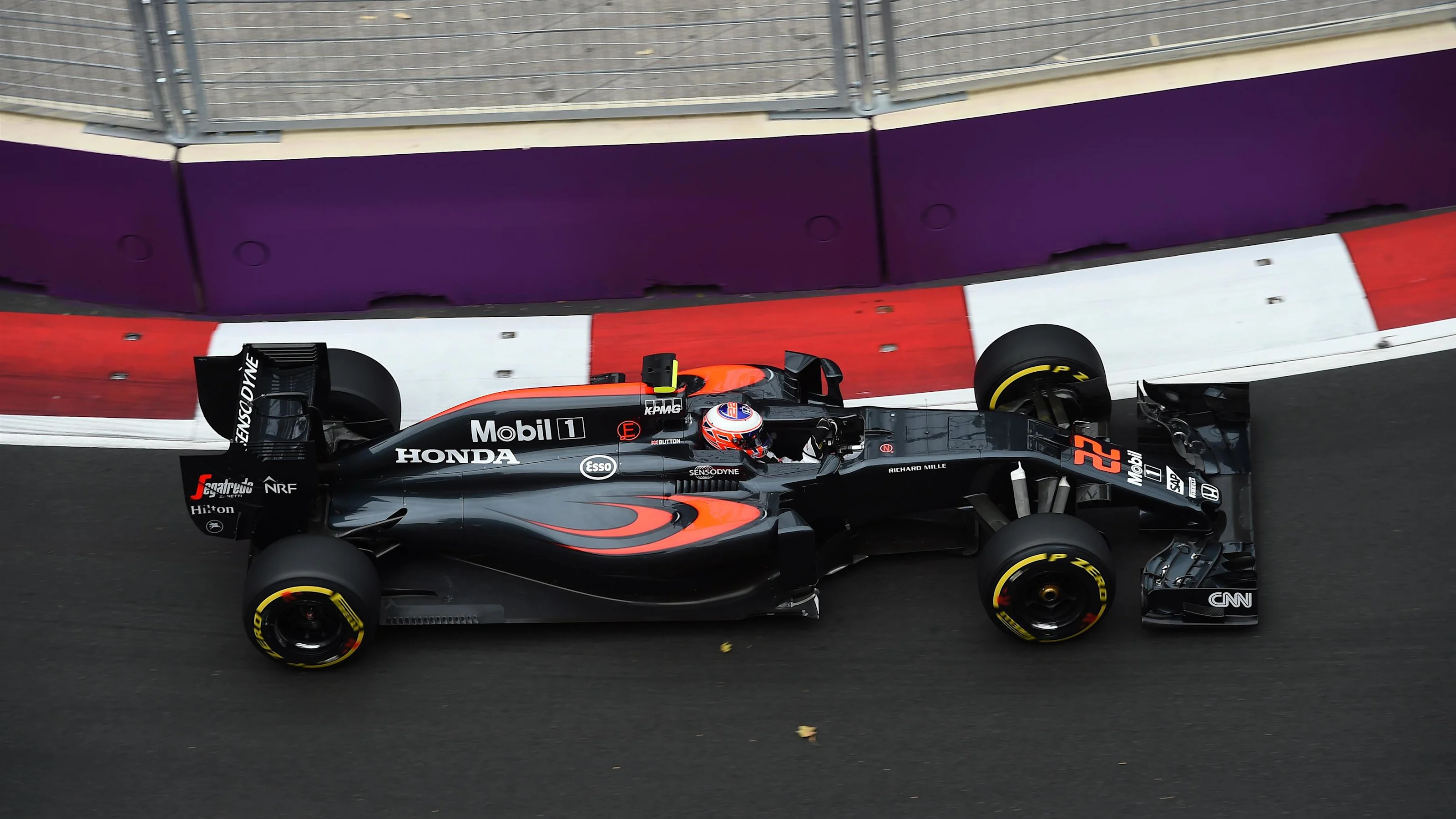 Jenson Button (GBR) McLaren MP4-31 at Formula One World Championship, Rd8, European Grand Prix,