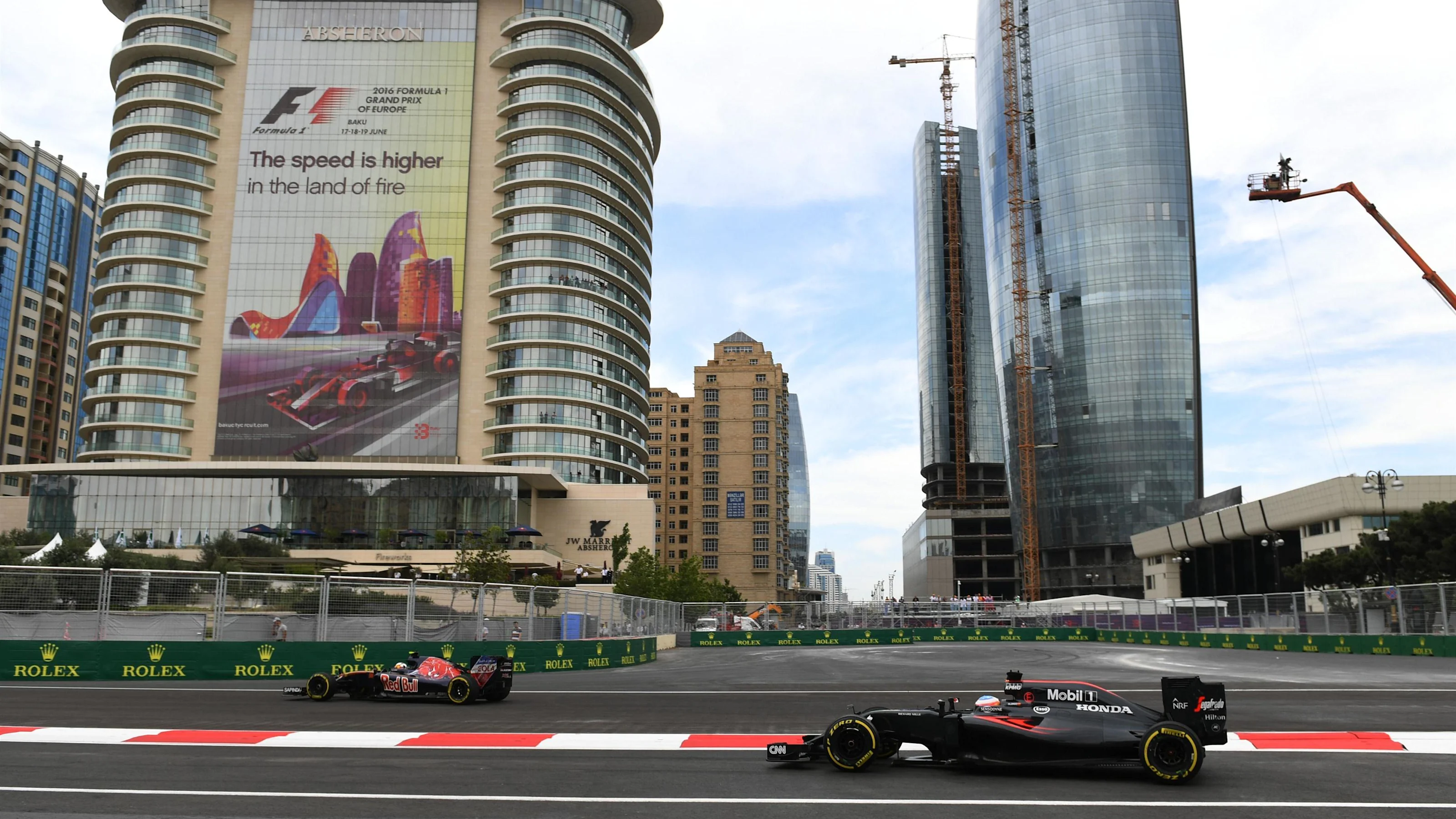 Fernando Alonso (ESP) McLaren MP4-31 at Formula One World Championship, Rd8, European Grand Prix,