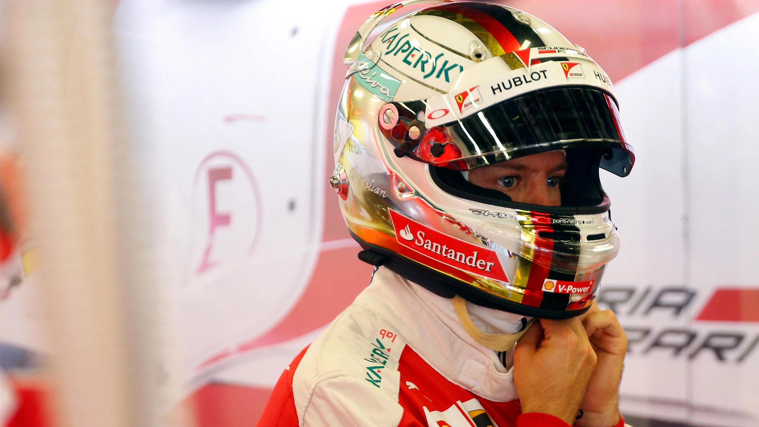 Sebastian Vettel (GER) Ferrari at Formula One World Championship, Rd8, European Grand Prix,