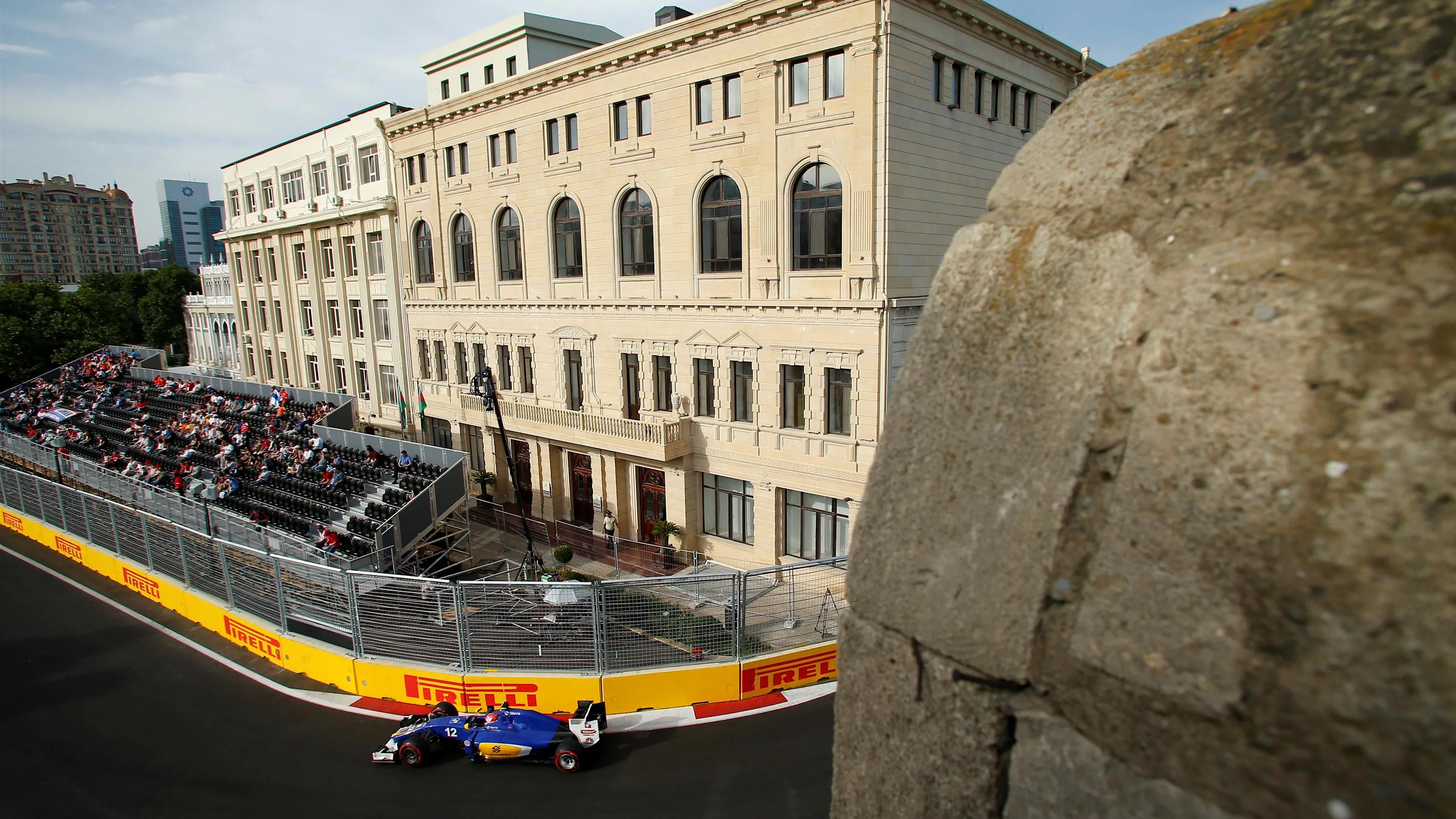 Felipe Nasr (BRA) Sauber C35 at Formula One World Championship, Rd8, European Grand Prix,
