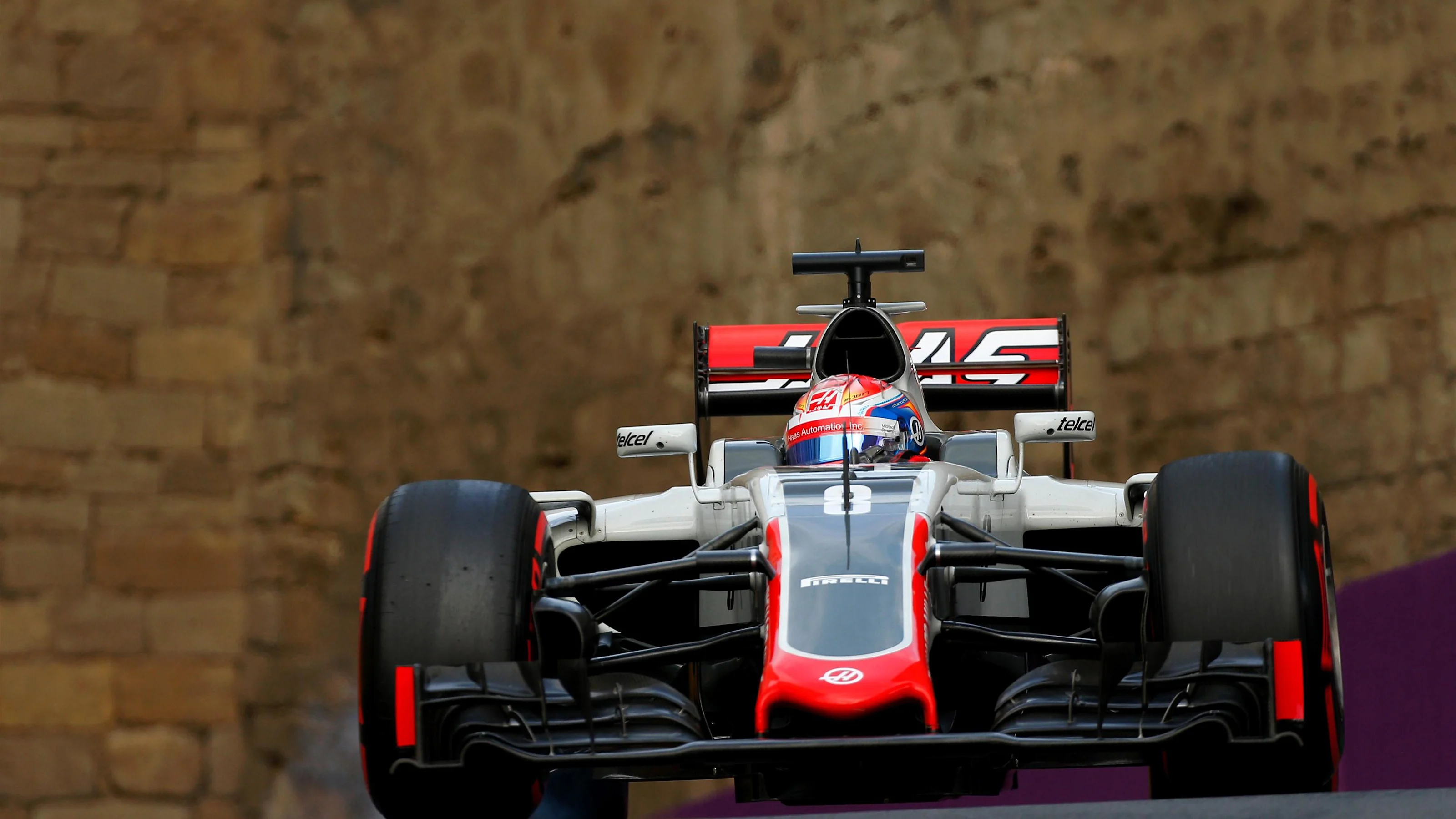 Romain Grosjean (FRA) Haas VF-16 at Formula One World Championship, Rd8, European Grand Prix,