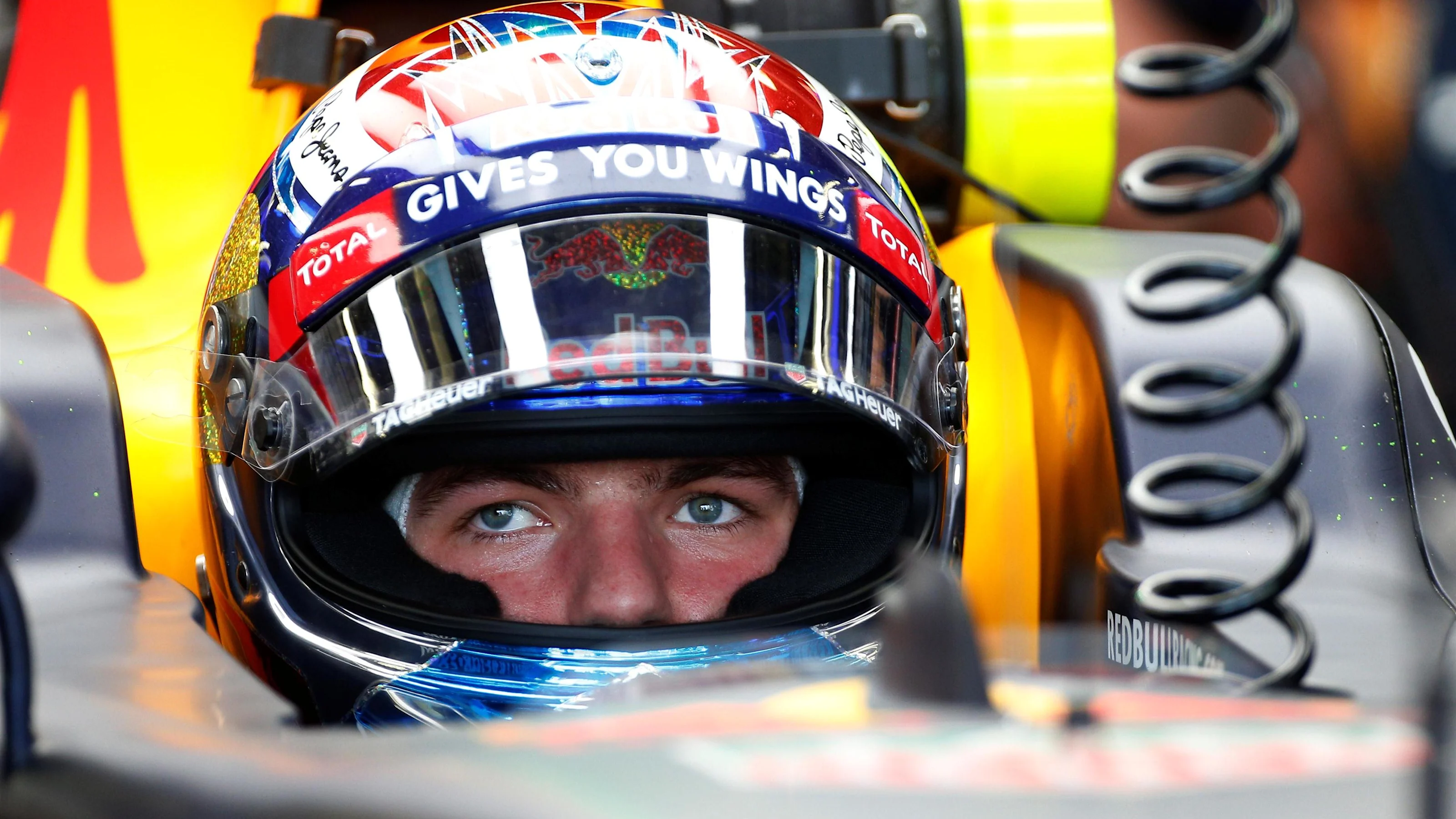 Max Verstappen (NED) Red Bull Racing RB12 at Formula One World Championship, Rd8, European Grand
