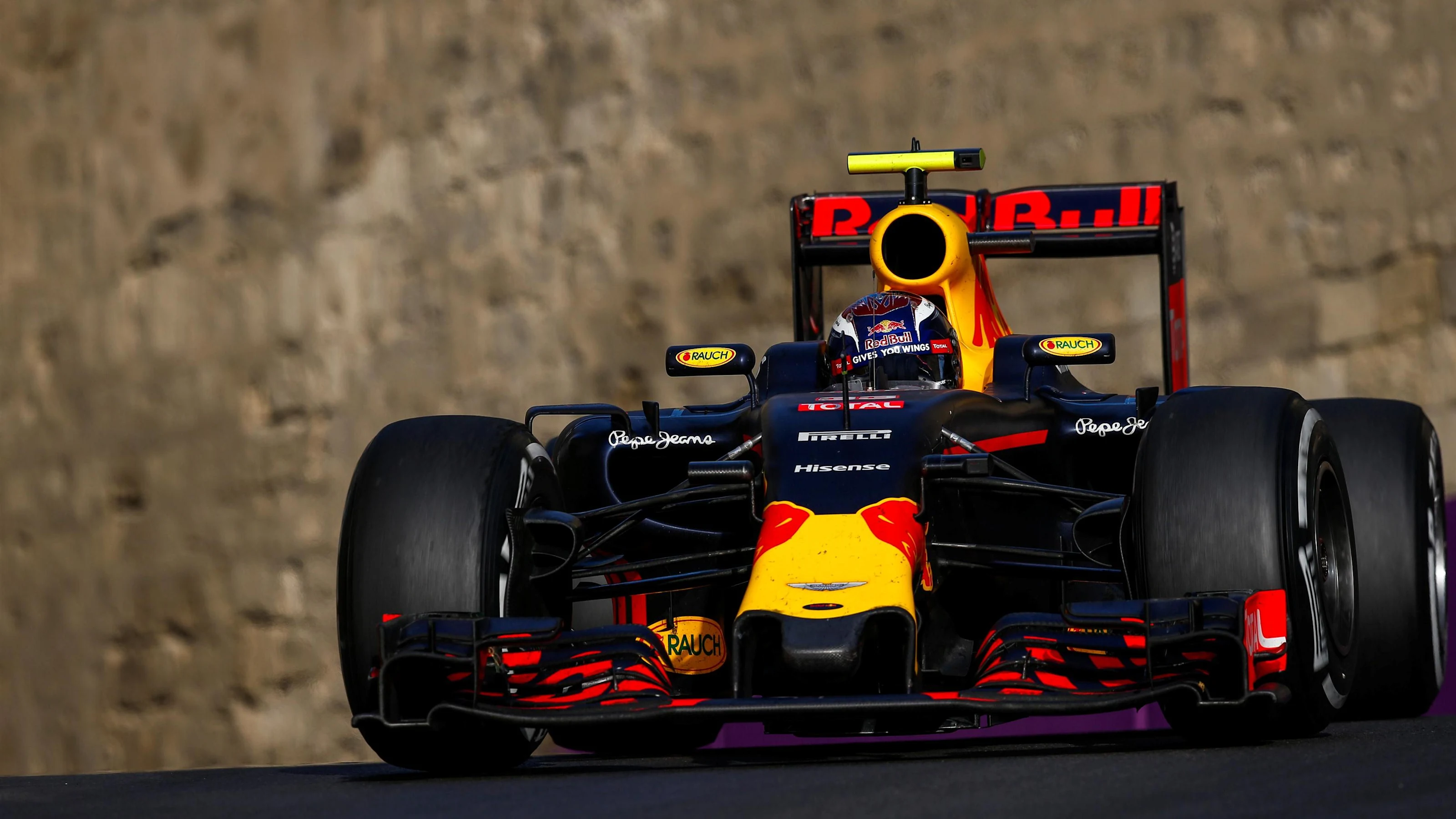 Max Verstappen (NED) Red Bull Racing RB12 at Formula One World Championship, Rd8, European Grand