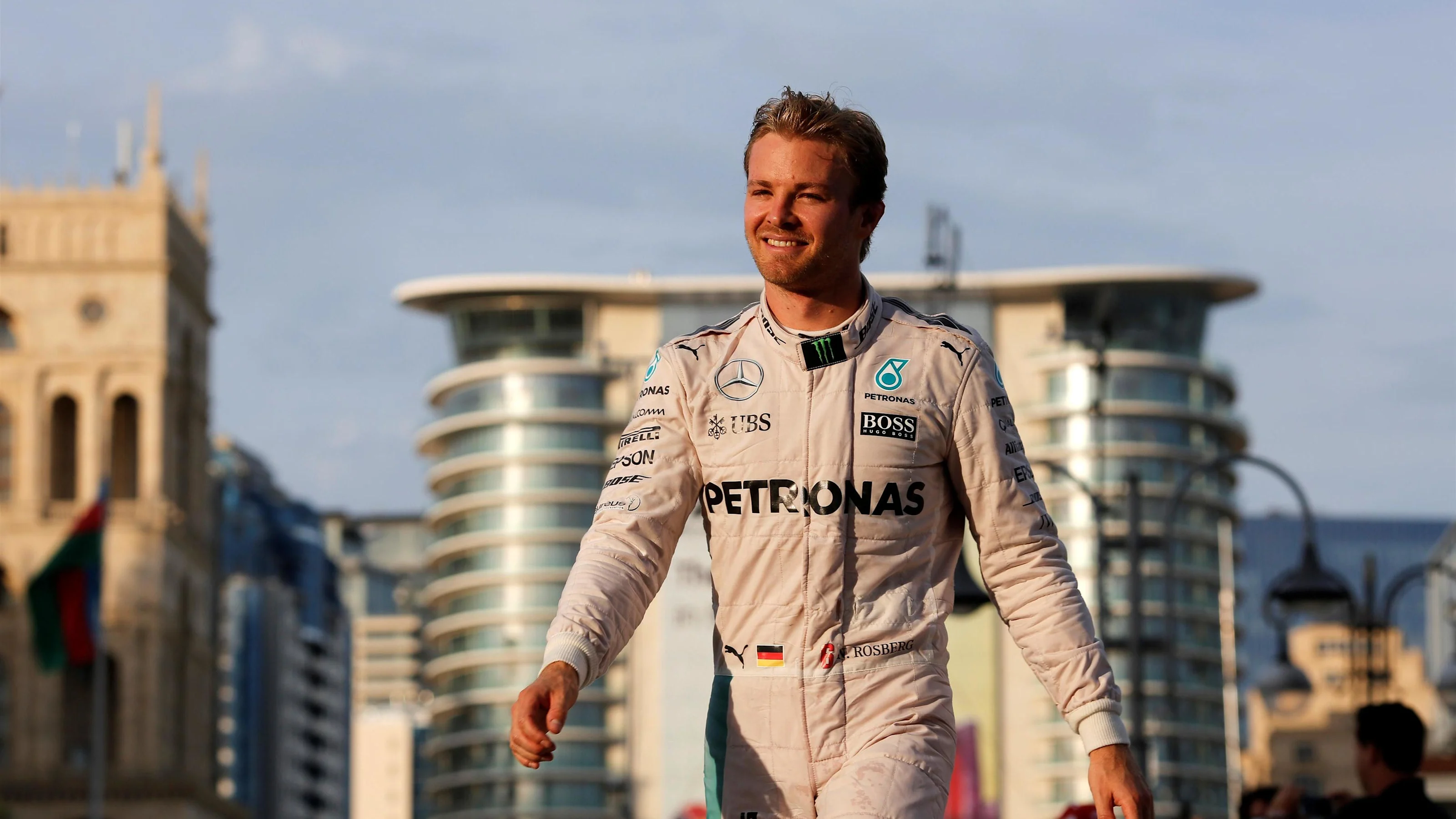 Race winner Nico Rosberg (GER) Mercedes AMG F1 at Formula One World Championship, Rd8, European