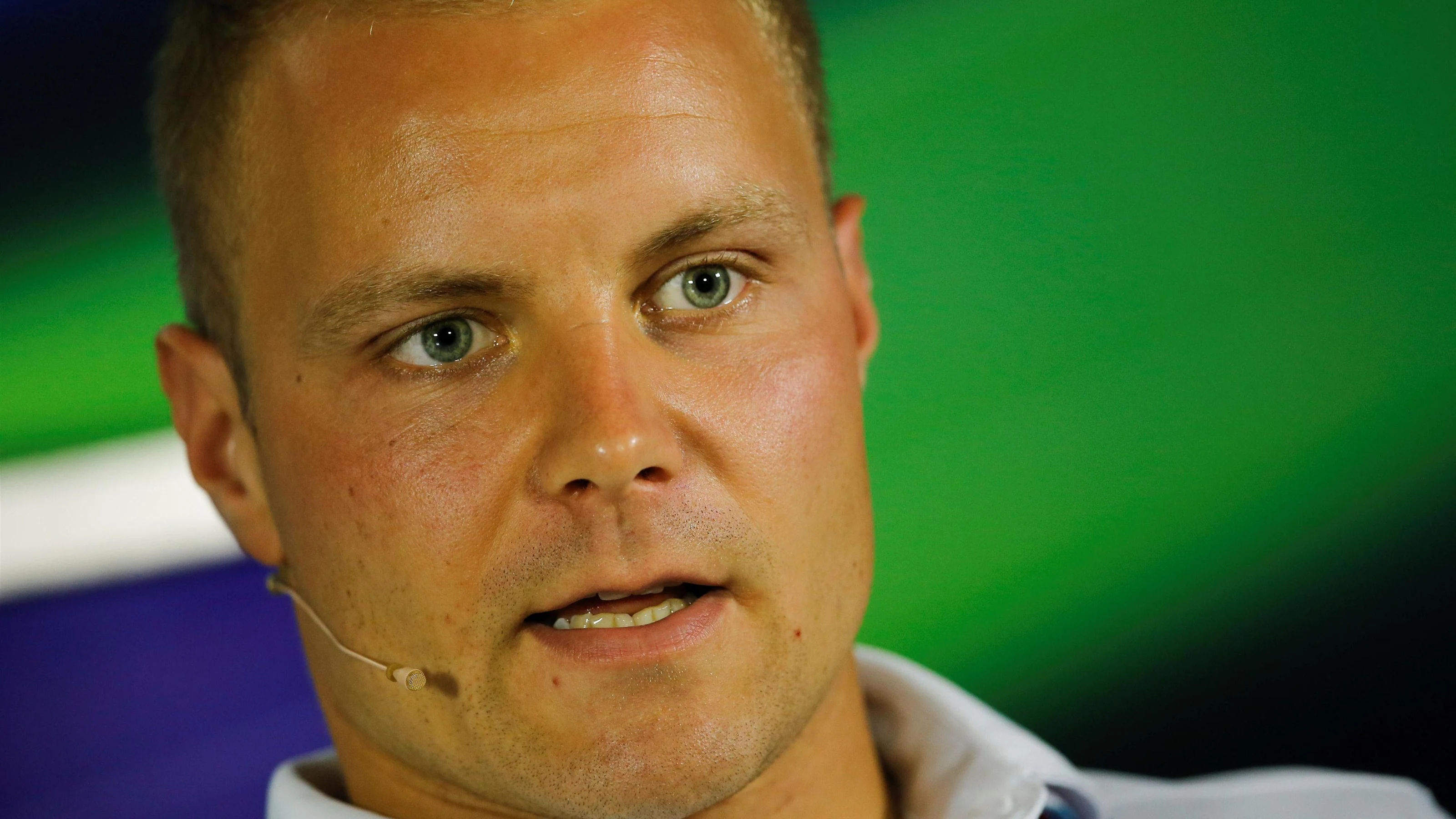 Valtteri Bottas (FIN) Williams in the Press Conference at Formula One World Championship, Rd8,